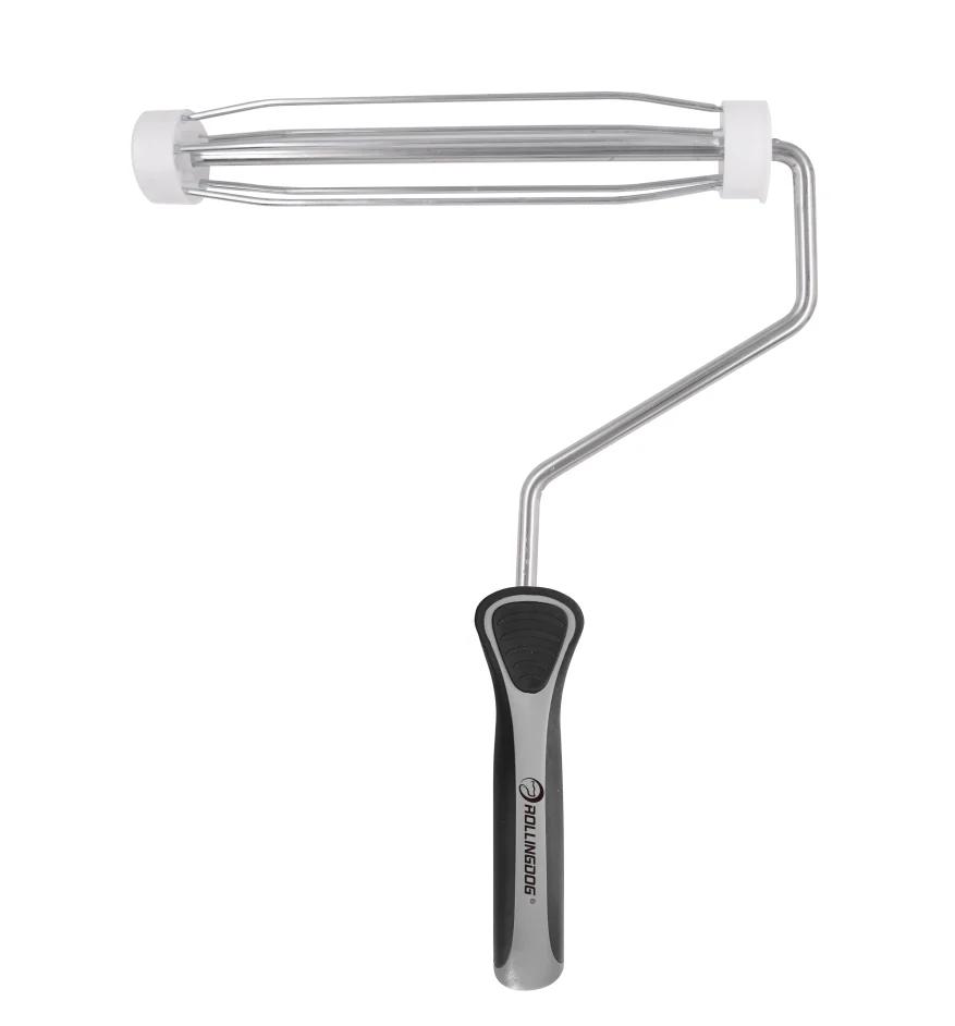 9″ Heavy Duty Paint Roller Frame – 4-Wire Cage with Soft Grip Handle - Alvarez Pro Painting LLC