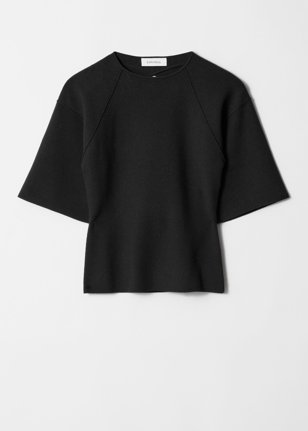 & Other Stories WIDE-SLEEVE OPEN-BACK TOP