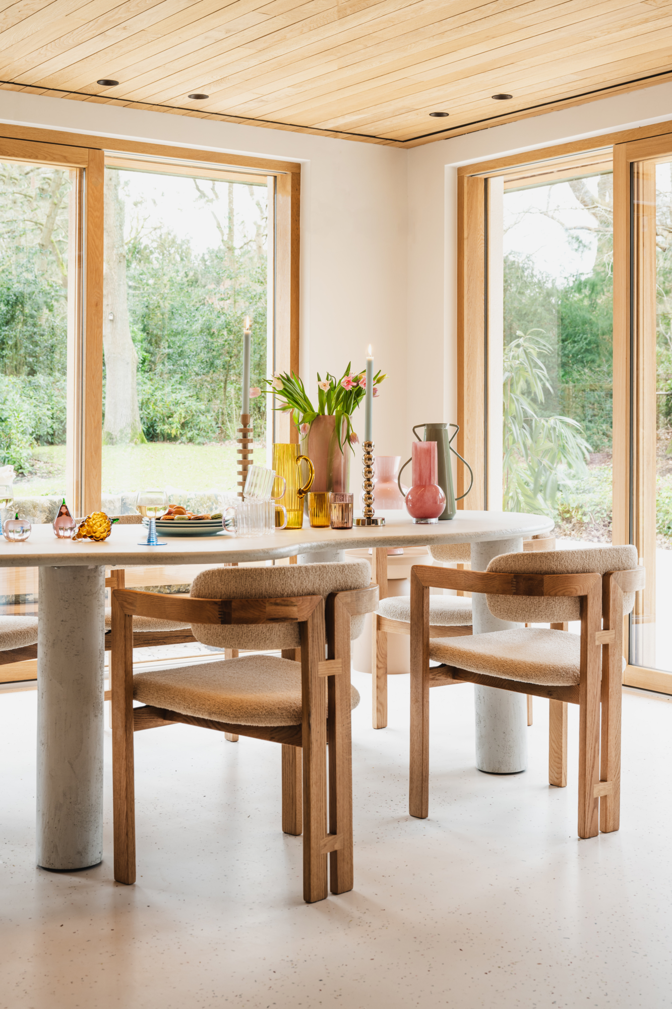 Bogard eettafel Cloud | Skyblue 300 cm