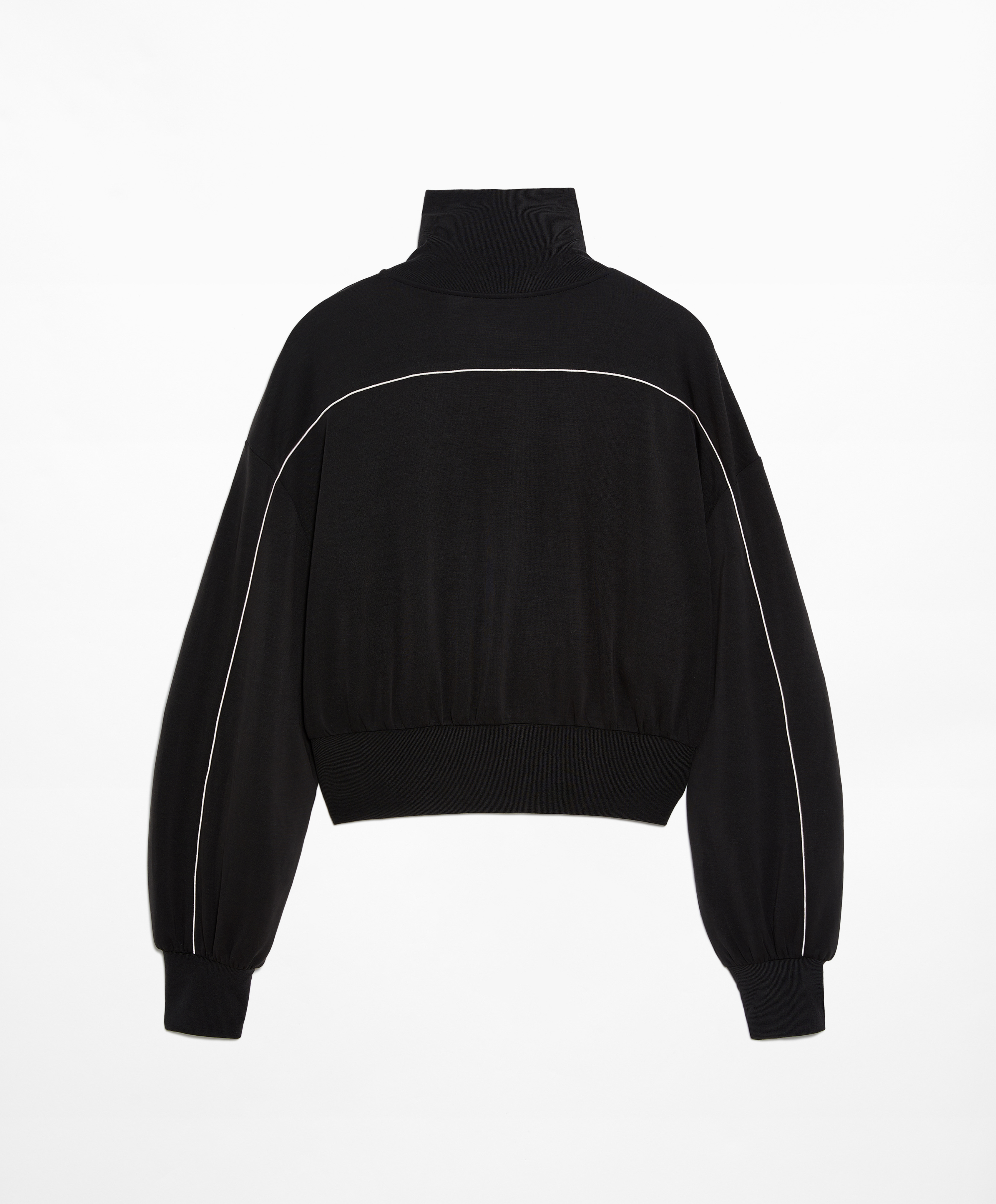 OYSHO Jacket with modal and piping
