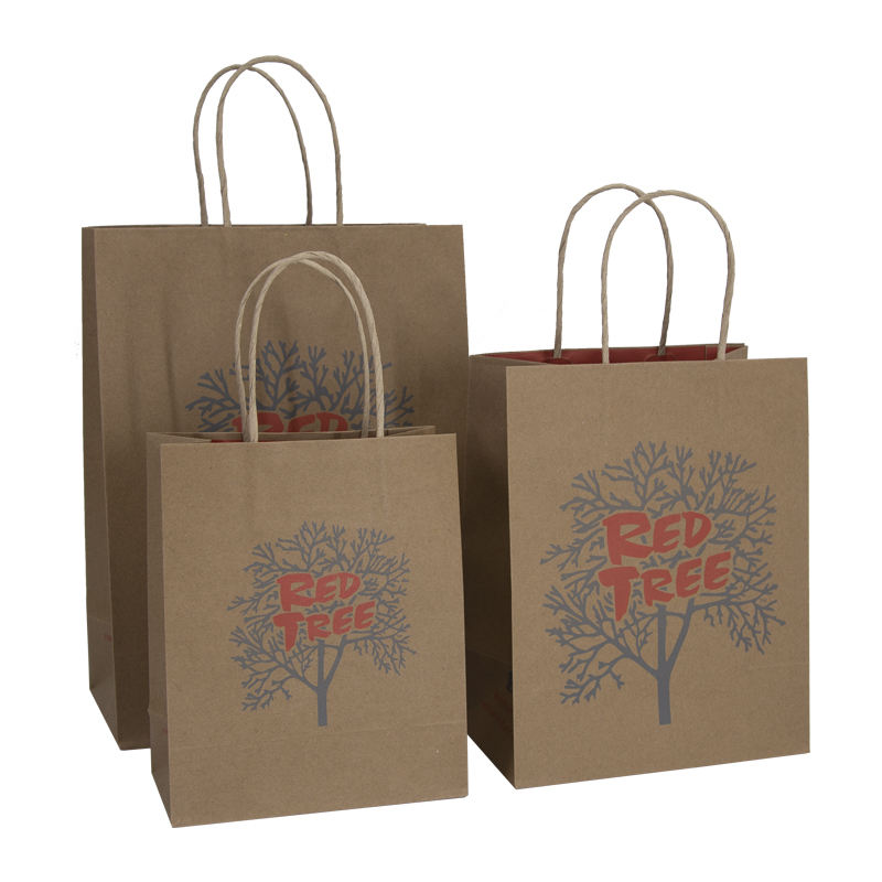 Paper Bags with Round Handle
