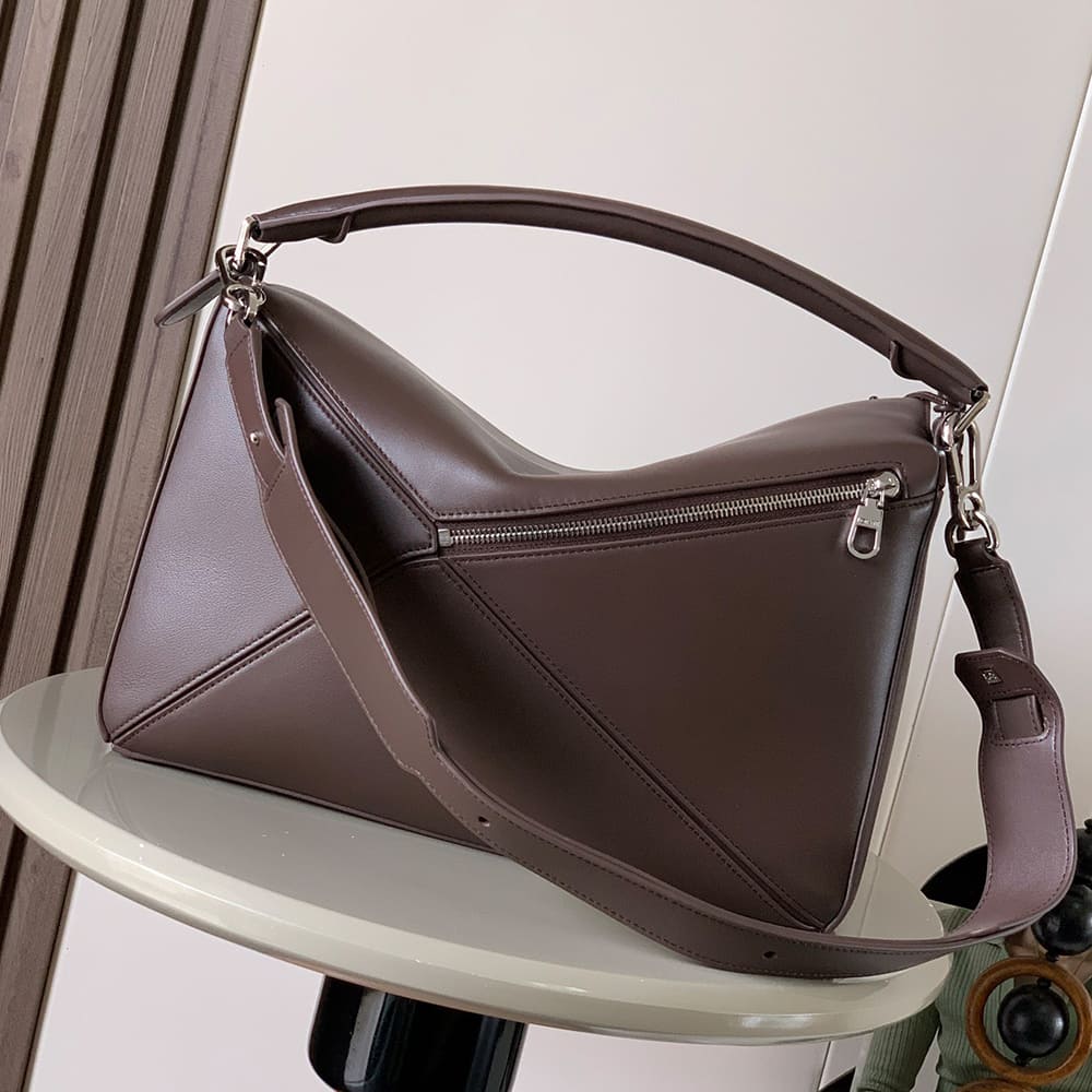 Loewe Large Featherlight Puzzle bag in nappa lambskin(HIGH-END GRADE) - Top Club