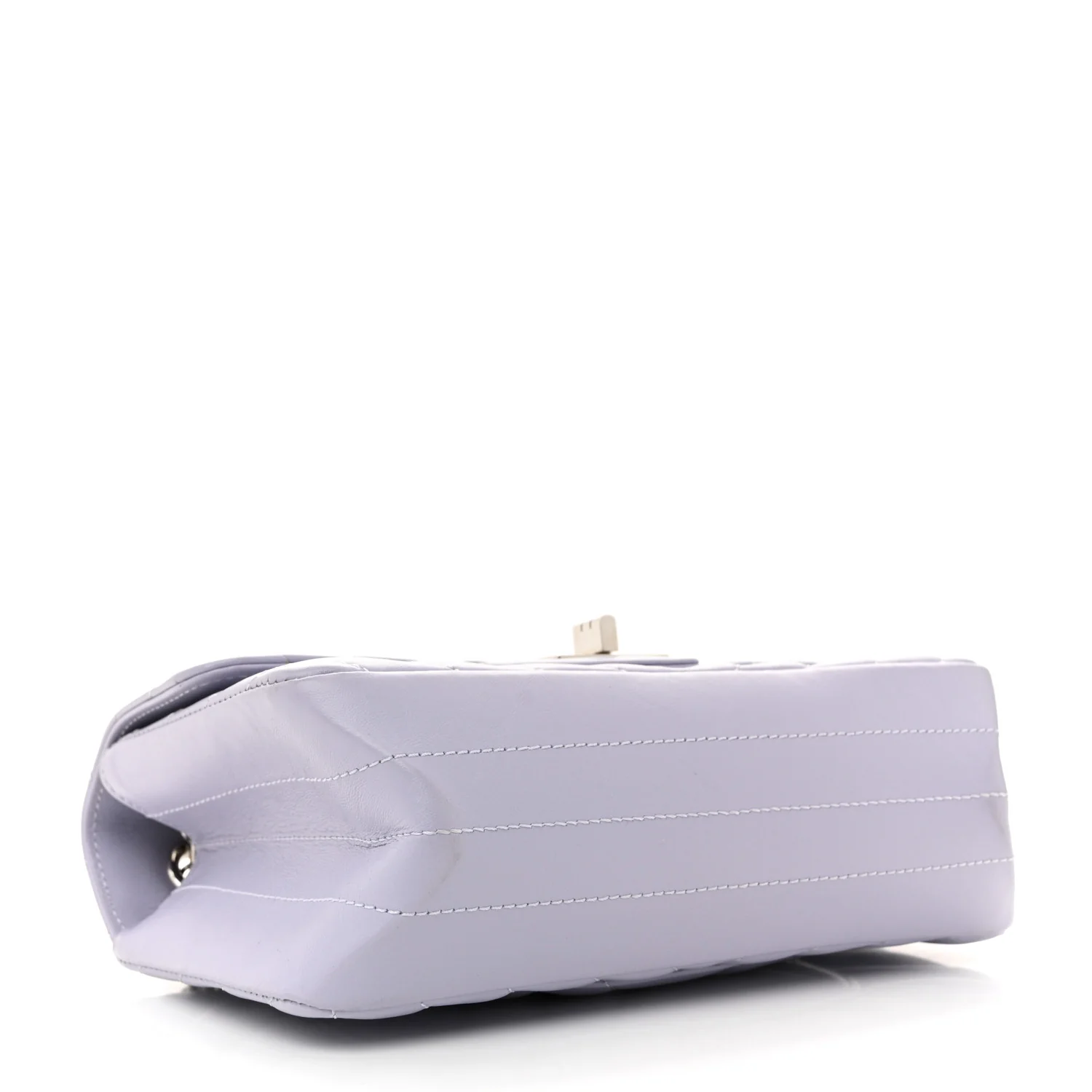 Aged Calfskin Chevron Quilted 2.55 Reissue Mini Flap Light Purple - Top Club