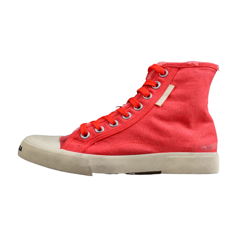 BALENCIAGA PARIS HIGH VULC DESTR x RED - Sneaker Replica Workshop