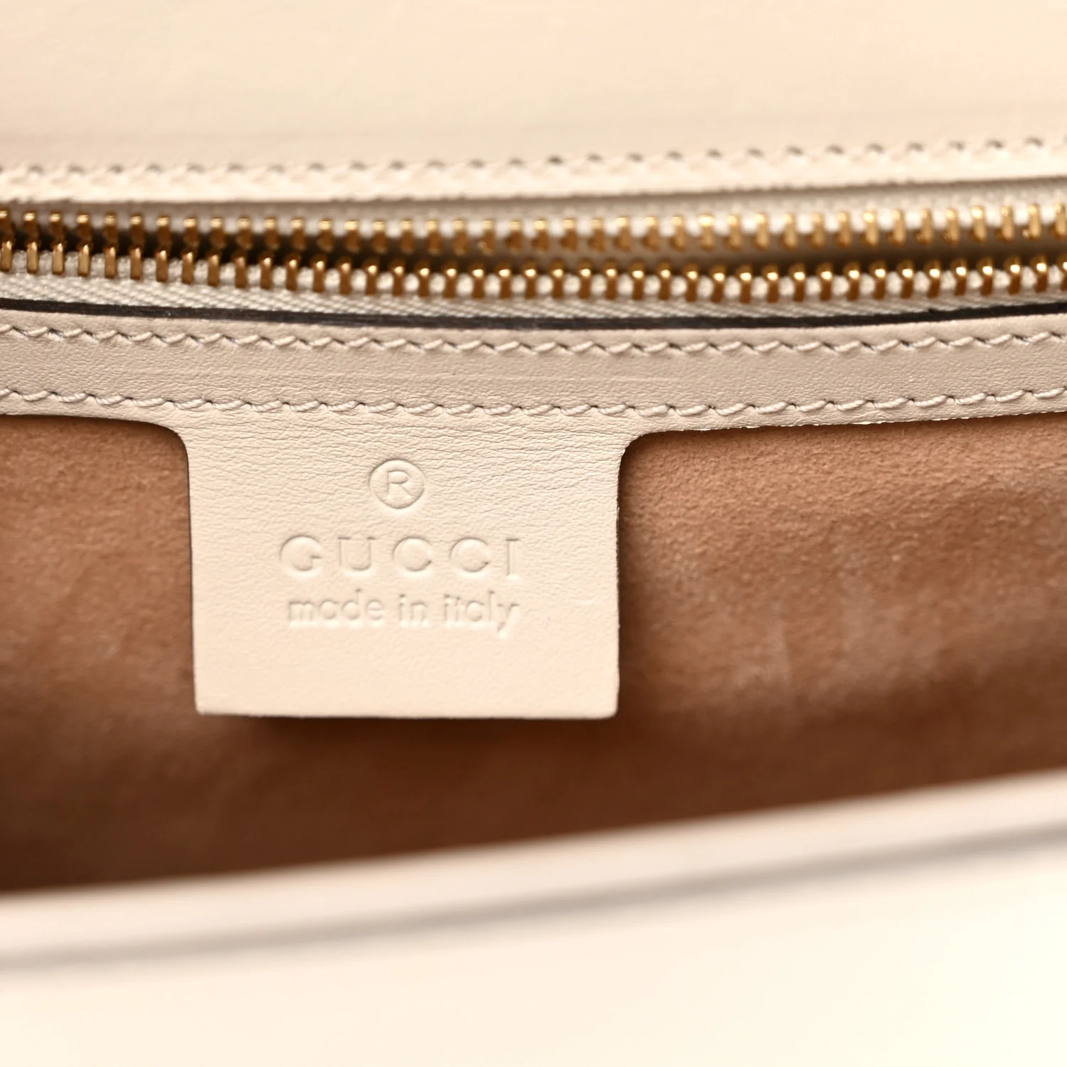 Calfskin Small Sylvie Shoulder Bag Off White - Top Club