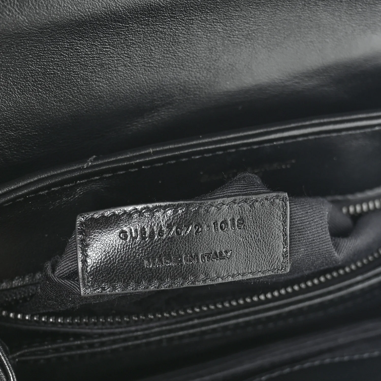 Calfskin Y Quilted Monogram Monochrome Toy Loulou Crossbody Bag Black - Top Club