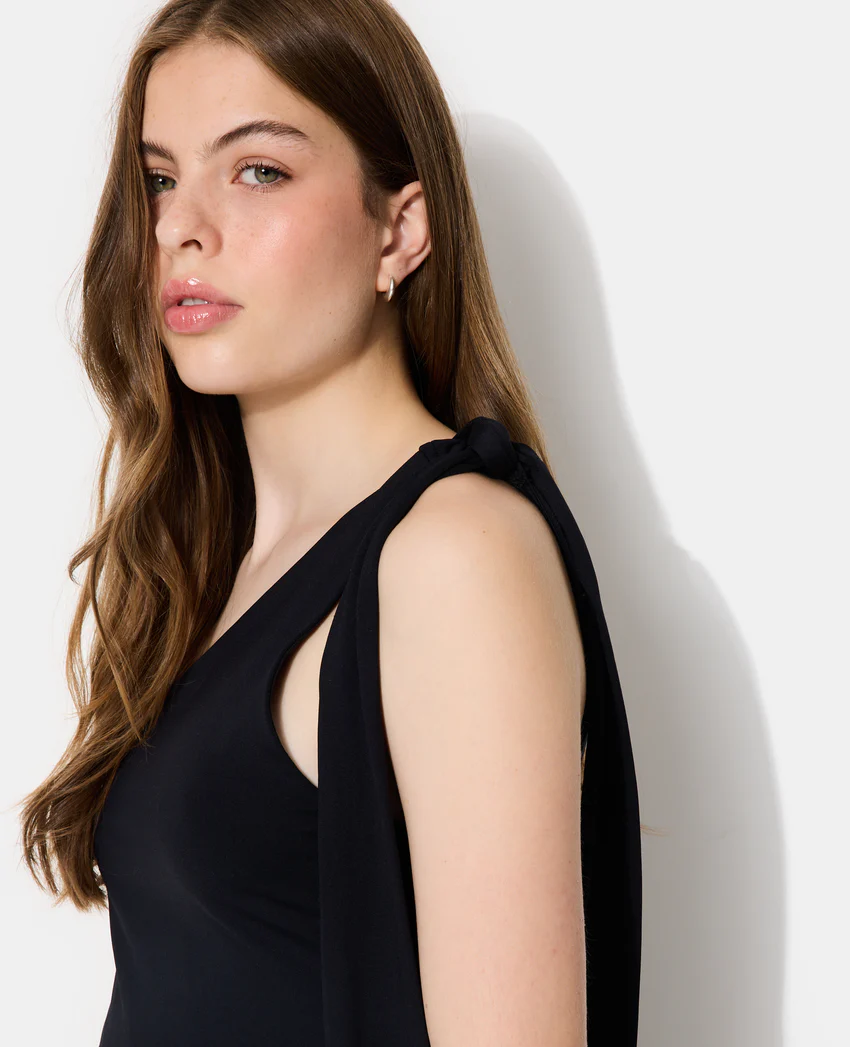 Pimkie Top asymétrique avec nœud sur épaule