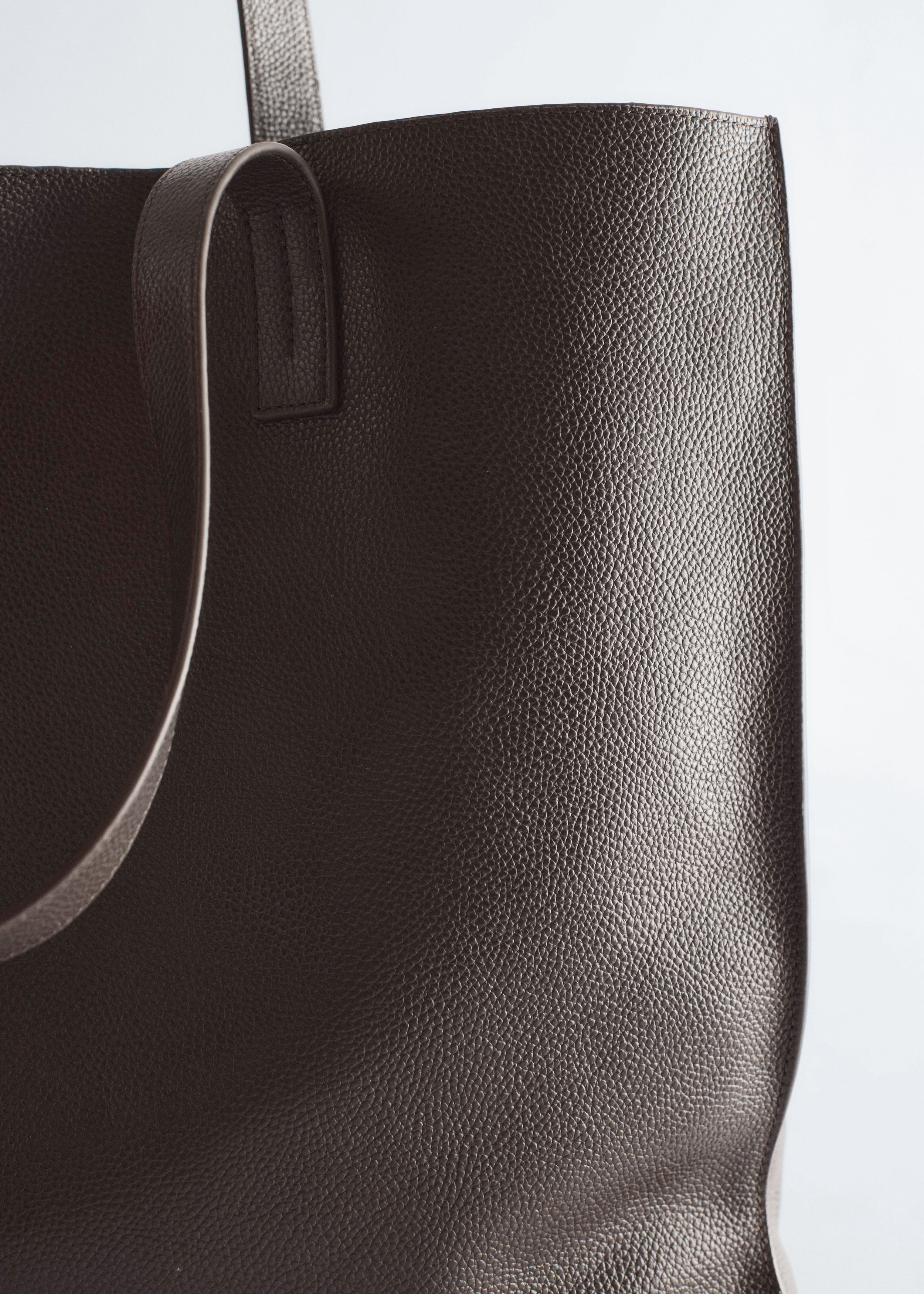 & Other Stories LEATHER TOTE BAG