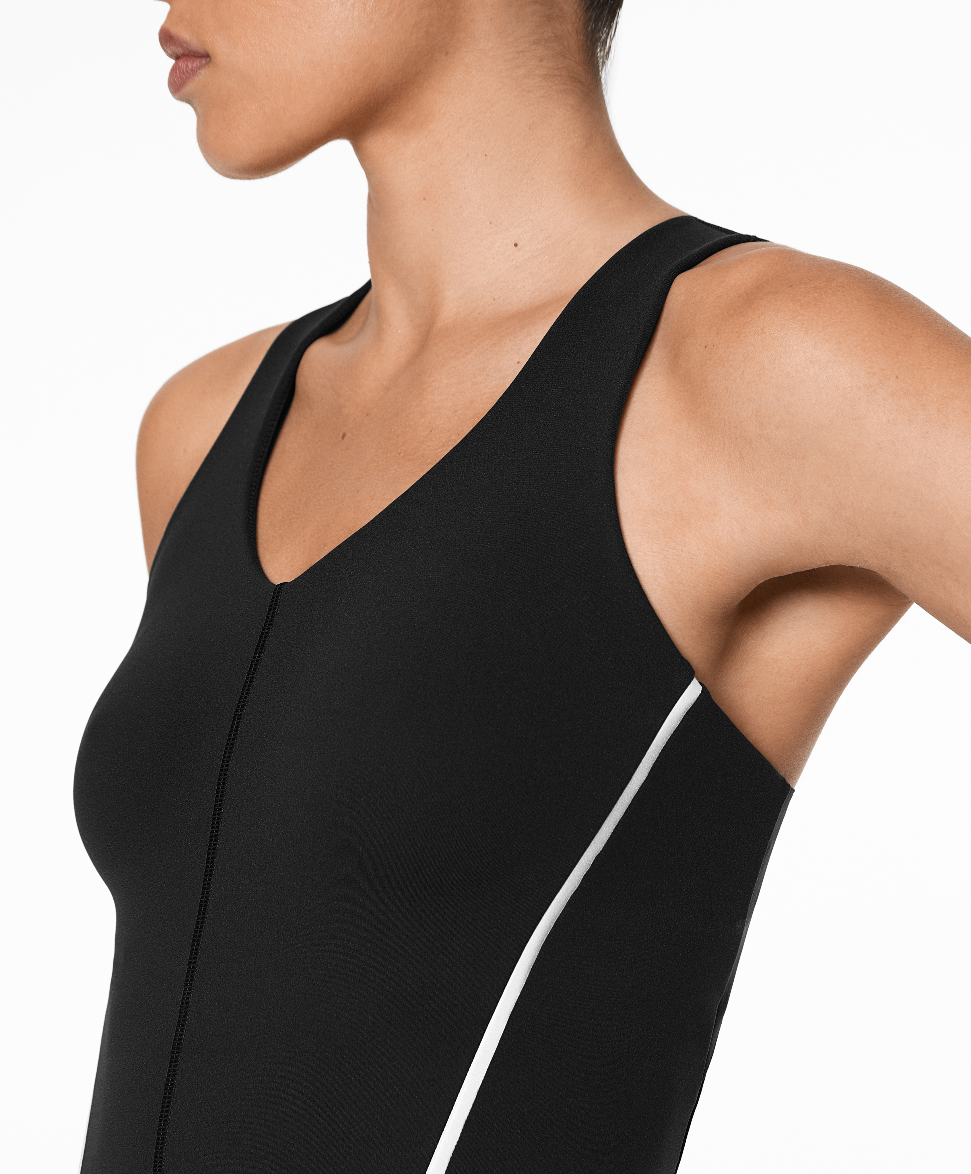 OYSHO Reflective strap compressive tank top
