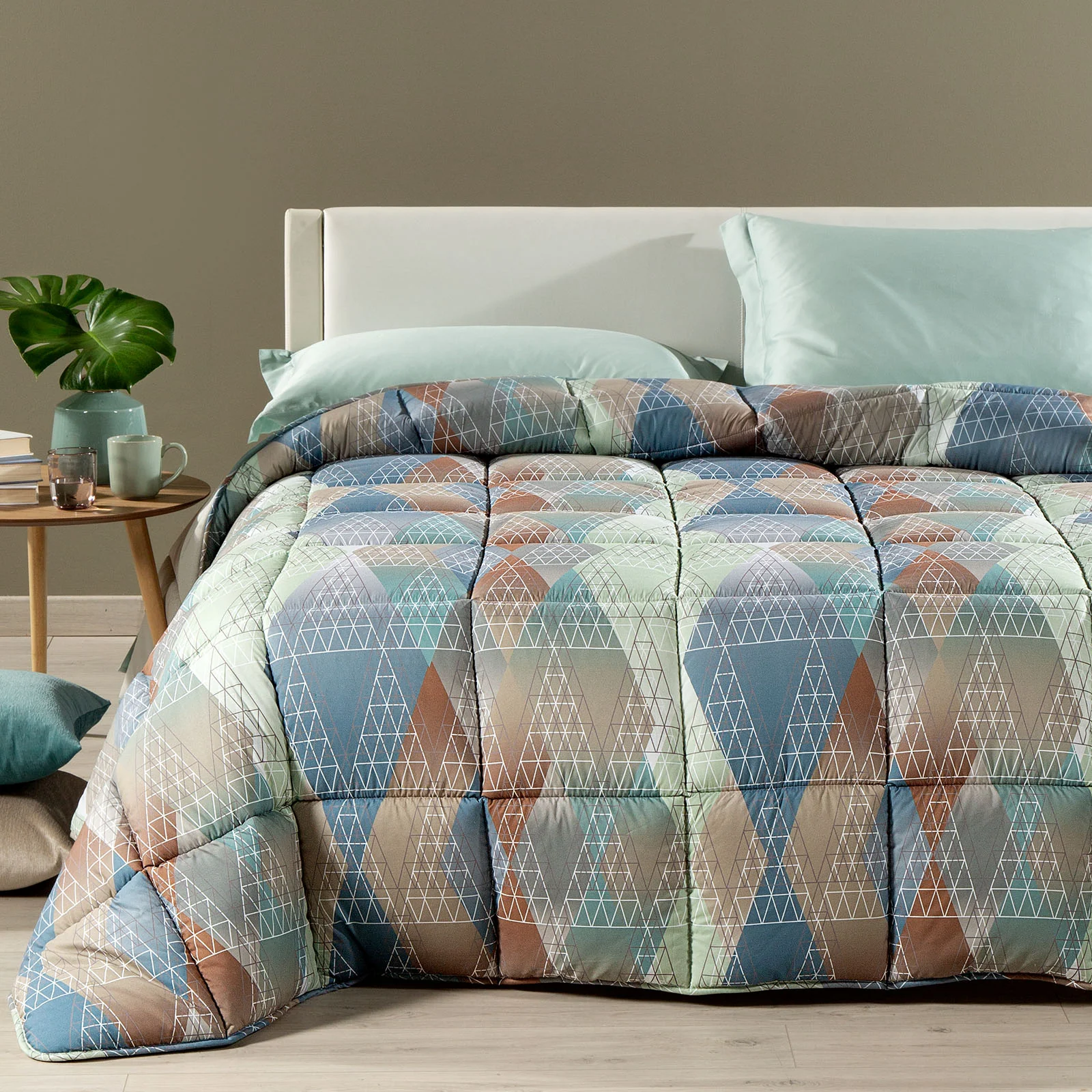 Single Modern Laguna Modern Laguna Microfiber Quilt