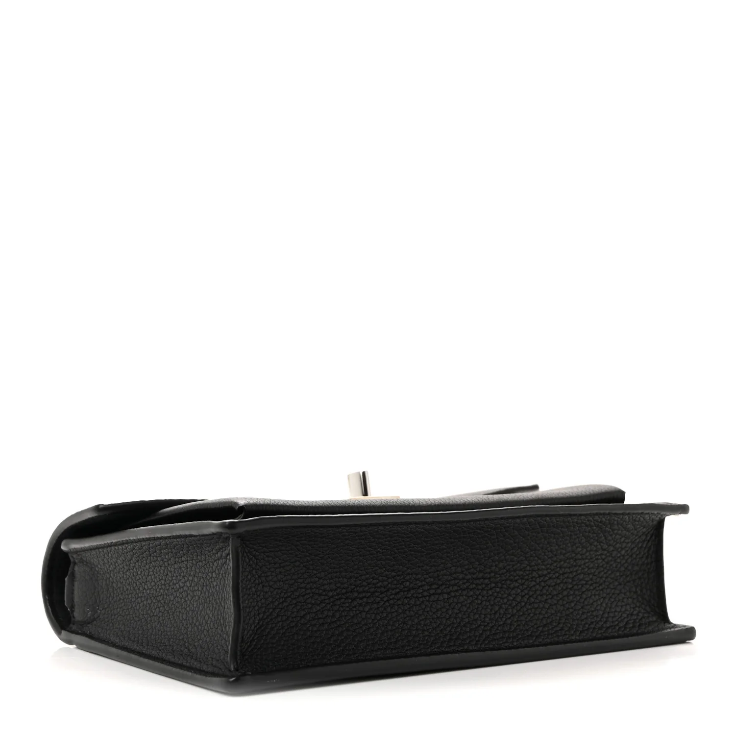 Soft Calfskin My Lockme Chain Pochette Black - Top Club