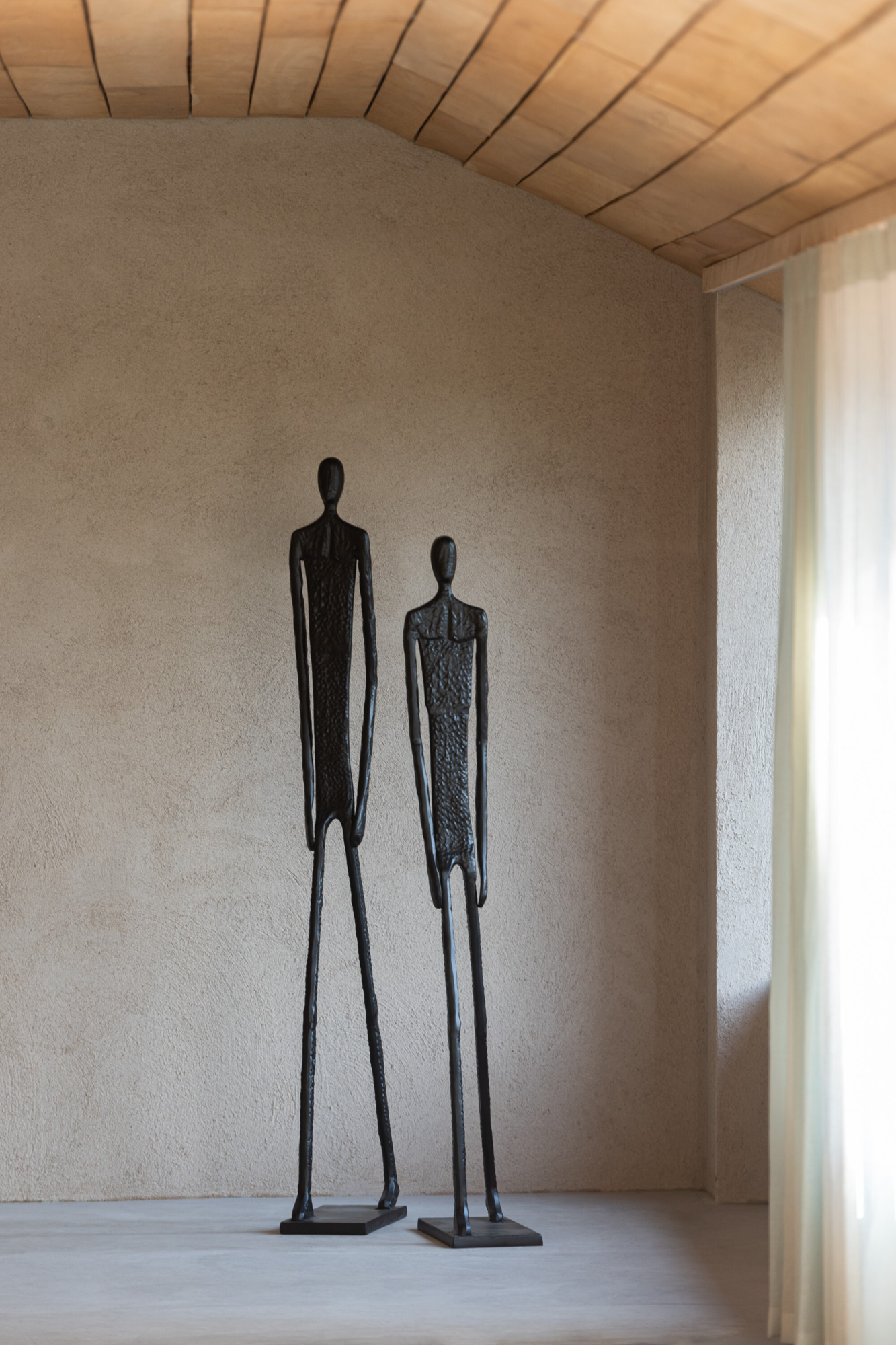 Decoratie object wandelende Figuren - set van 2
