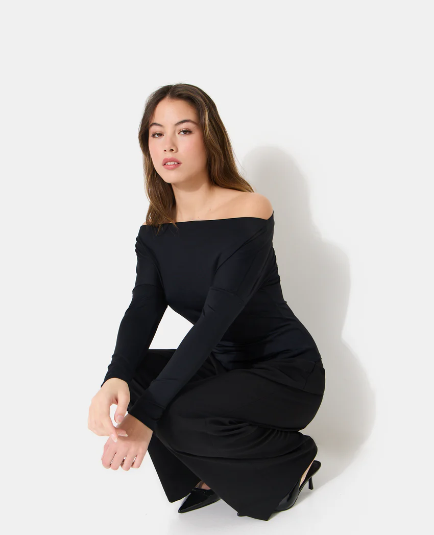Pimkie Top manches longues avec encolure bateau