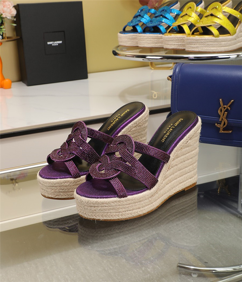 YSL High Platform Slippers - Sneaker Replica Workshop