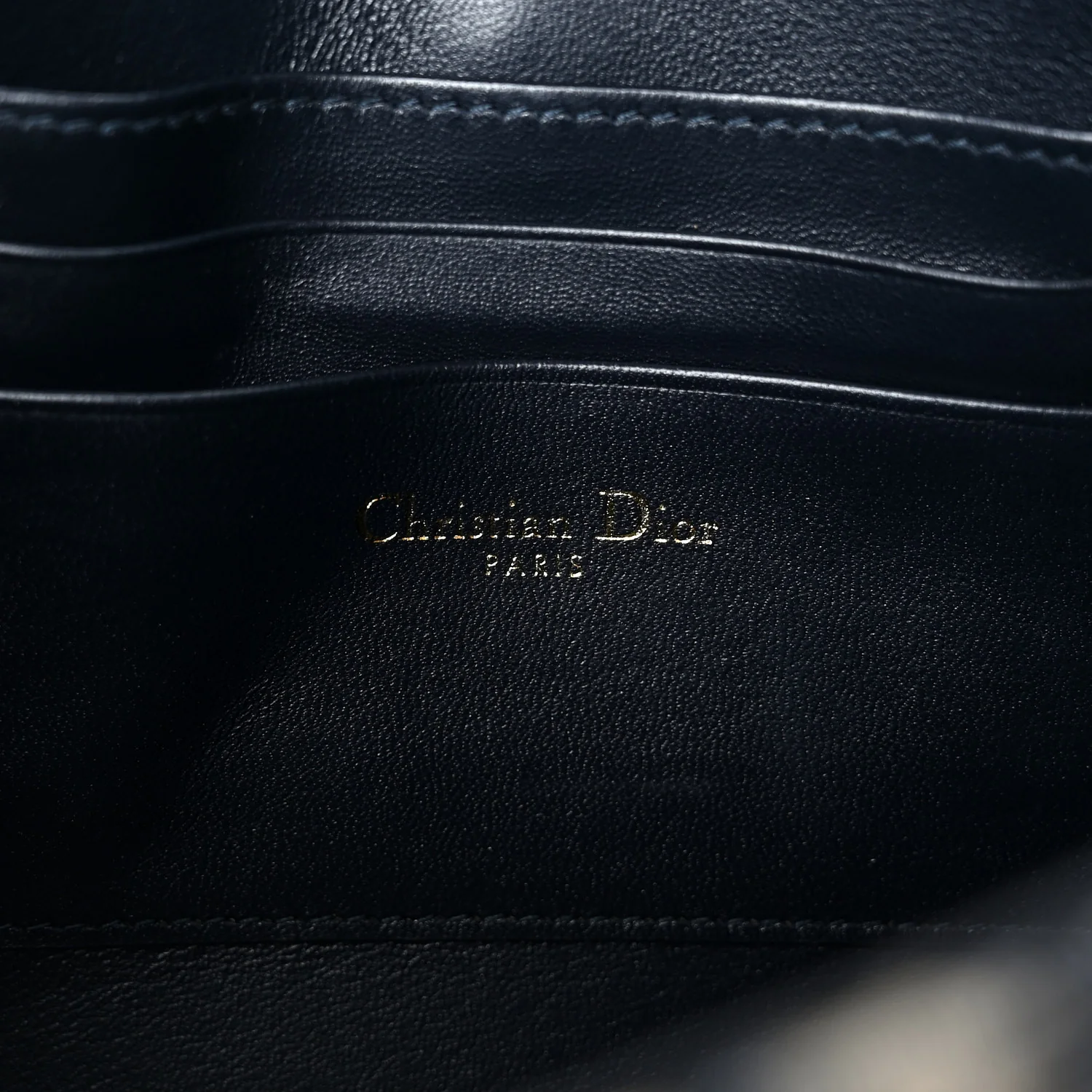 Oblique 30 Montaigne Avenue Pouch With Flap Blue - Top Club