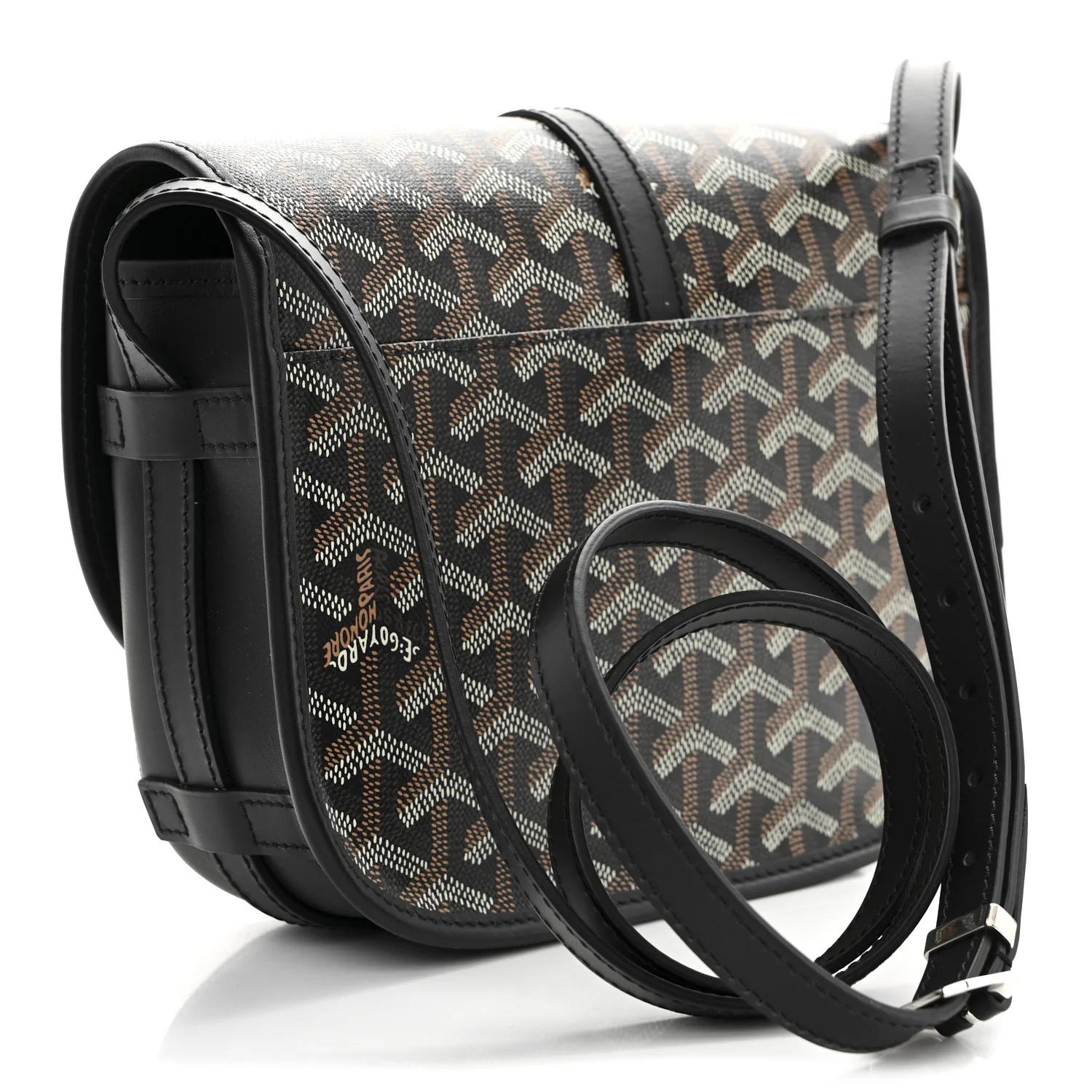 Goyardine Belvedere II PM Messenger Bag Black - Top Club