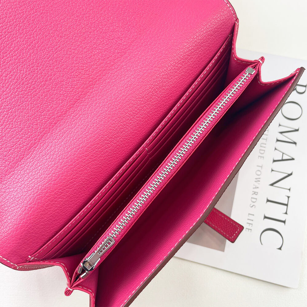 HERMES New H Passant Toutenmain wallet(HIGH-END GRADE) - Top Club