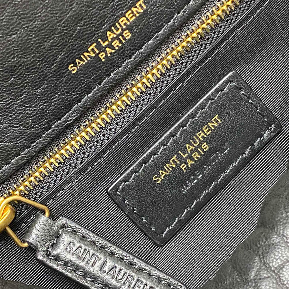 YSL calypso medium in grained lambskin - Top Club