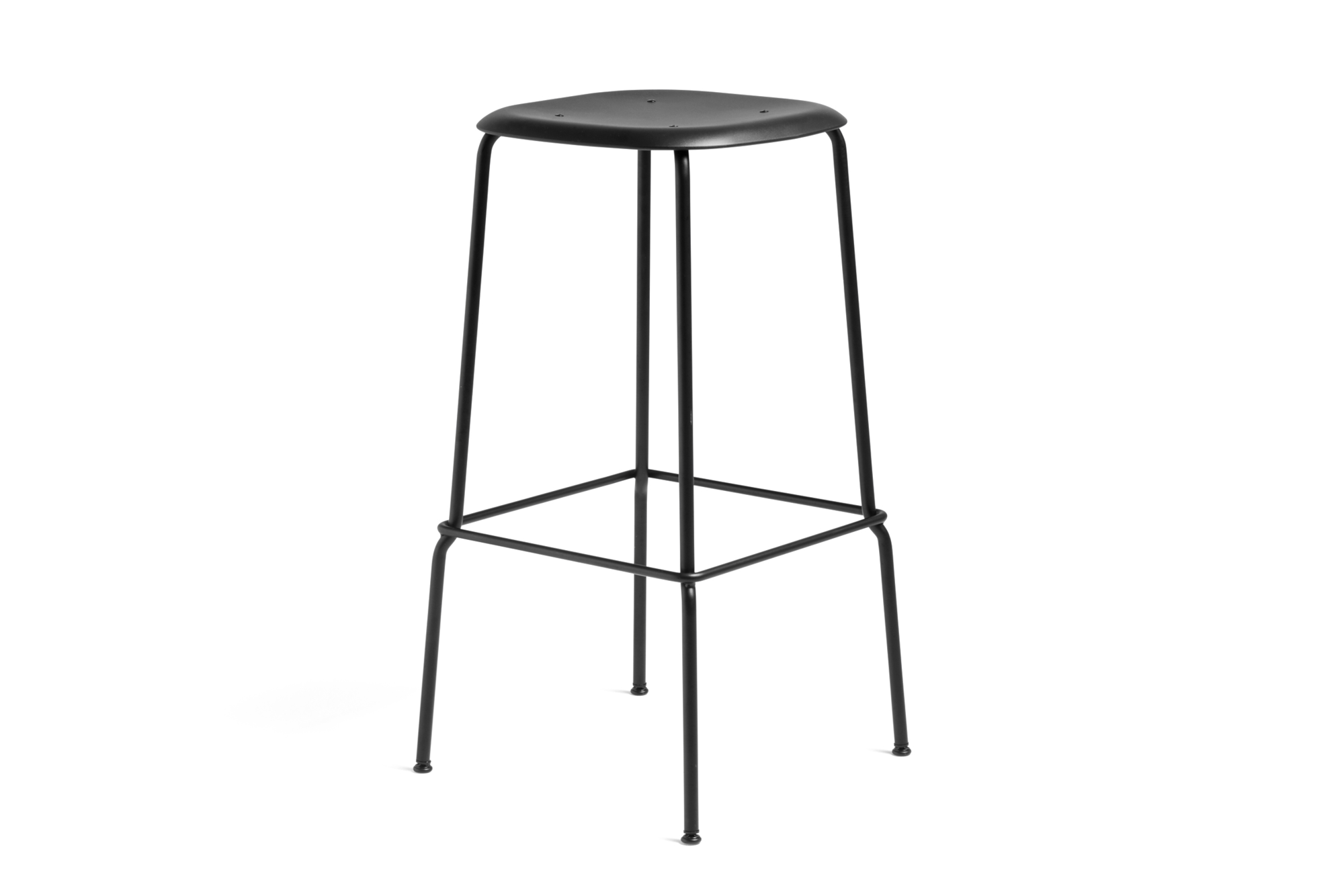 Barkruk Soft Edge 75 black/black