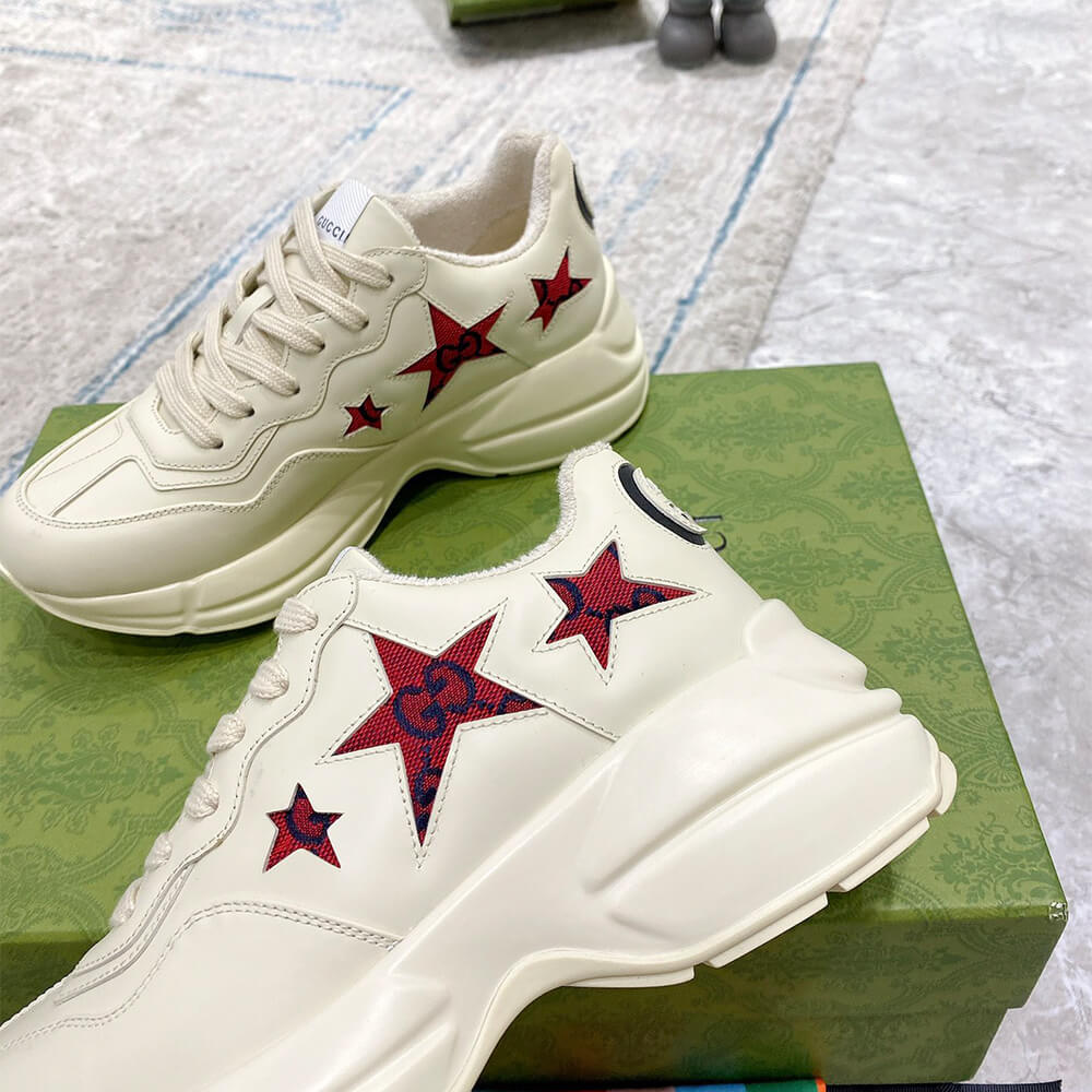 Gucci Rhyton Sneaker with Stars - Top Club