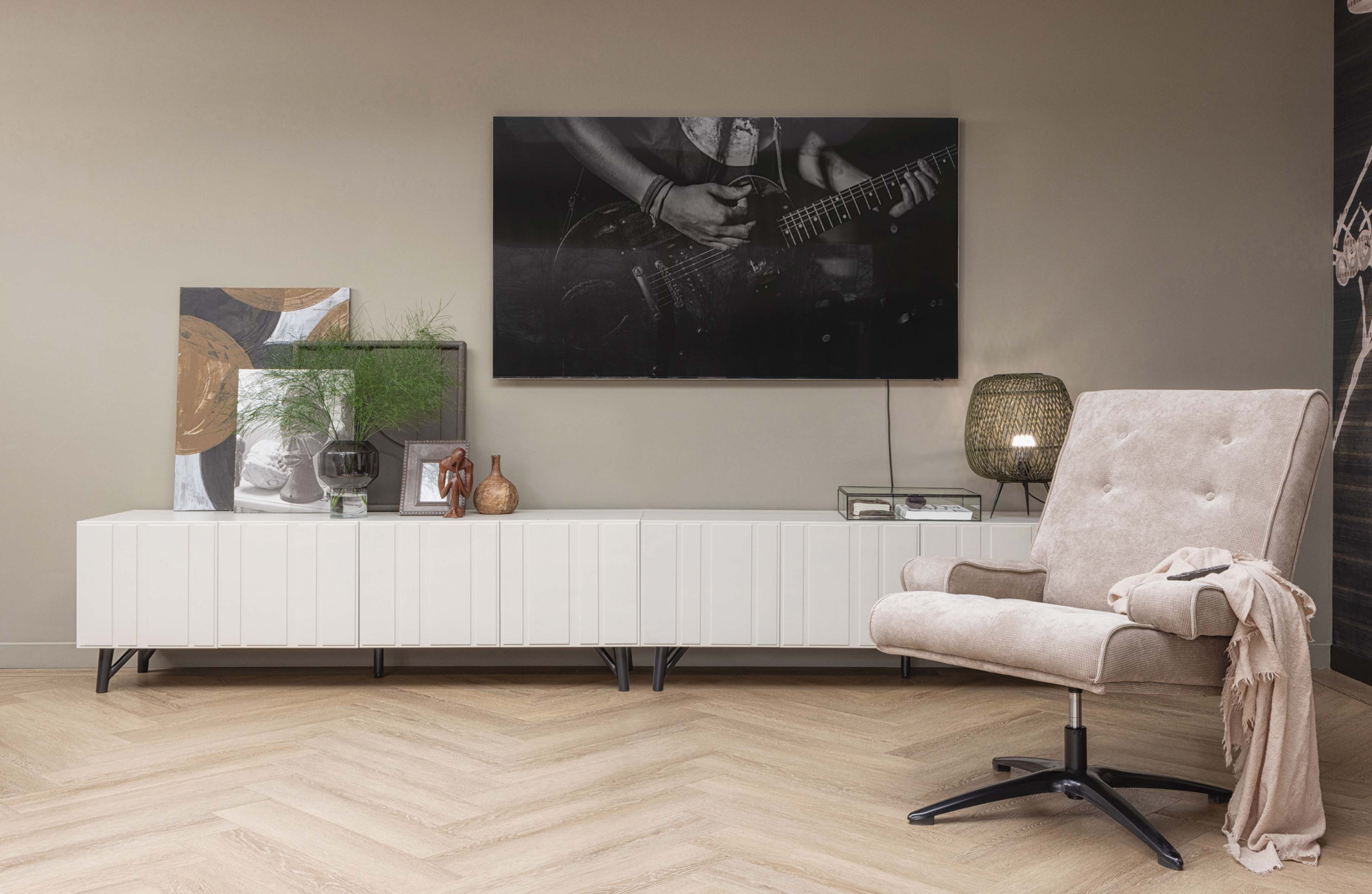 WOOOD Exclusive tv meubel Miller Tv meubel Miller grenen dust