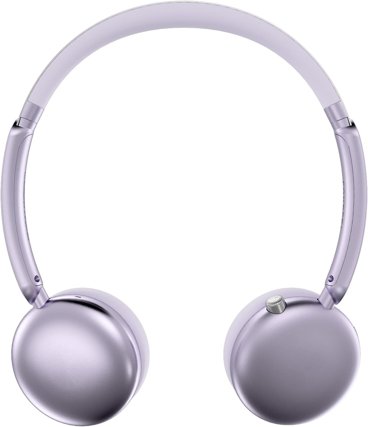 LORELEI Q60 Wireless Bluetooth On-Ear Headphones Lightweight, Built-in Microphone, 40 Hours Battery Life, Bass Mode, Memory Earmuffs (Purple)