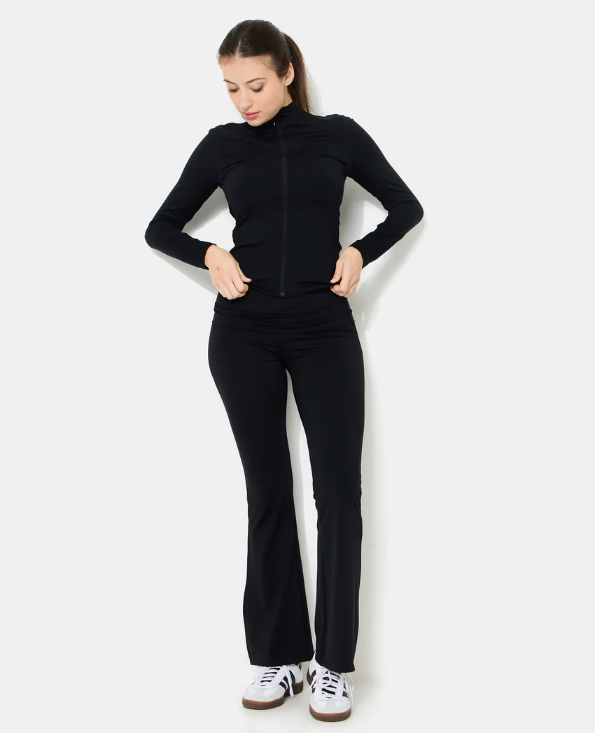 Pimkie Pantalon flare en matière sculptante