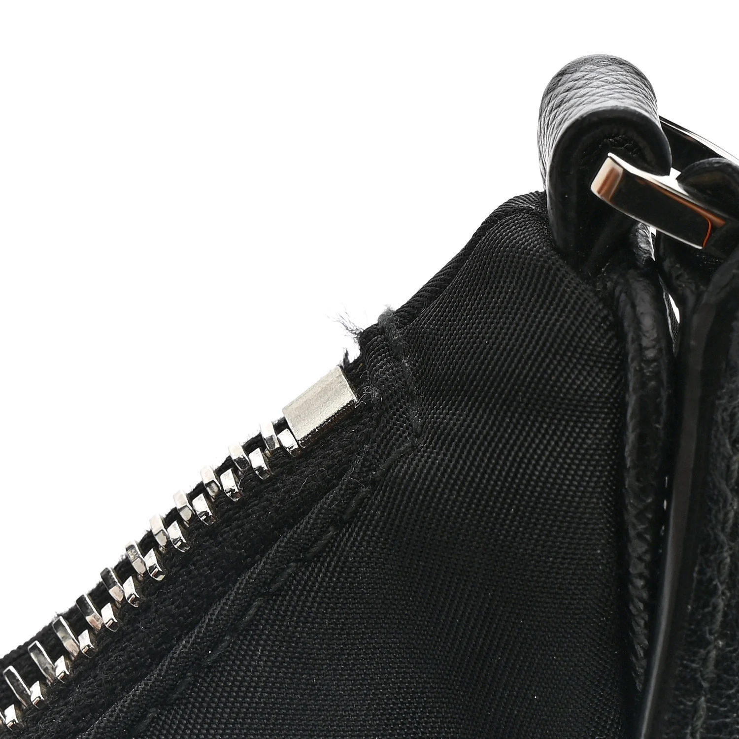Tessuto Nylon Saffiano Mini Re-Edition 2005 Bag Black - Top Club