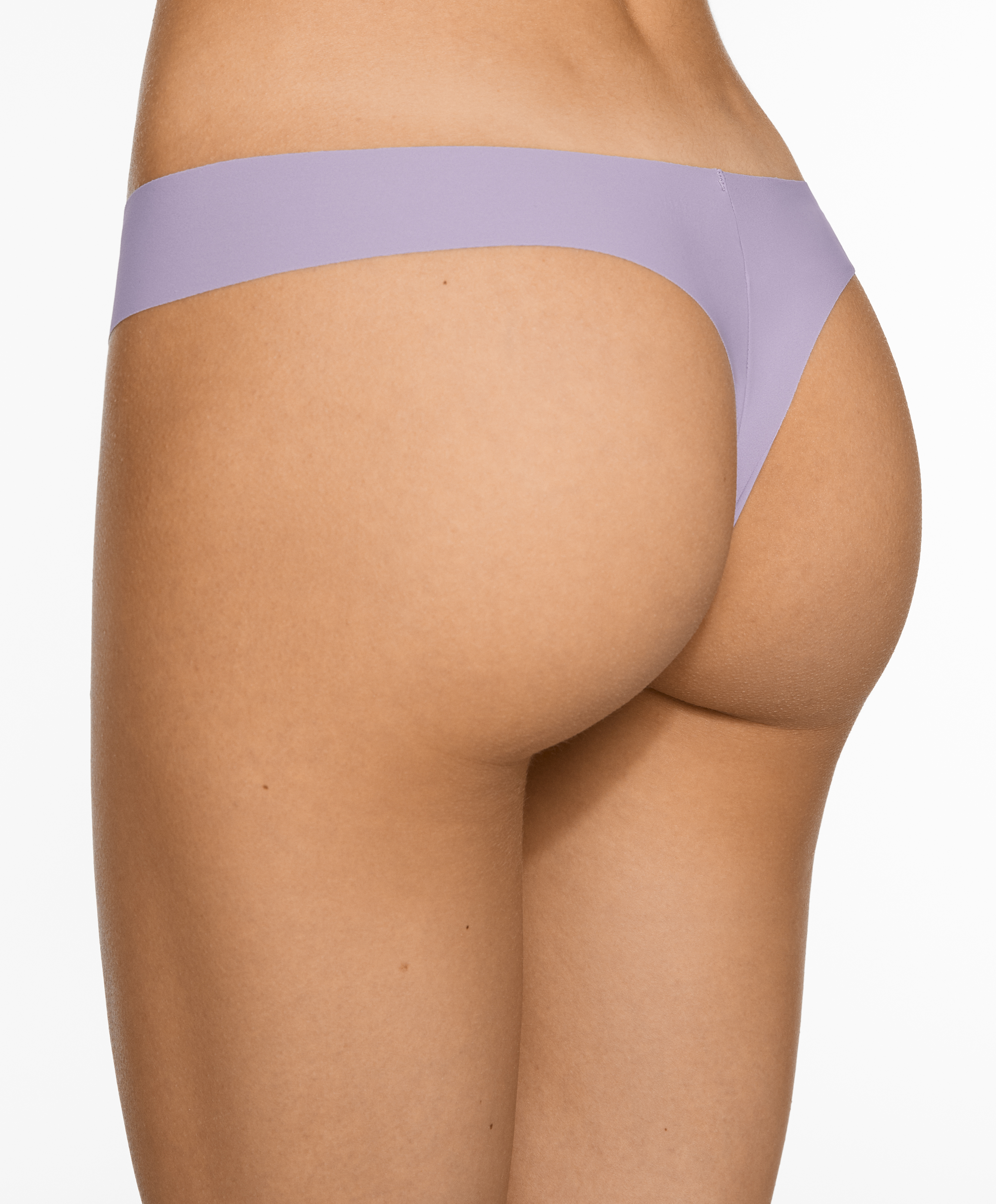 OYSHO 5 laser-cut polyamide blend thongs