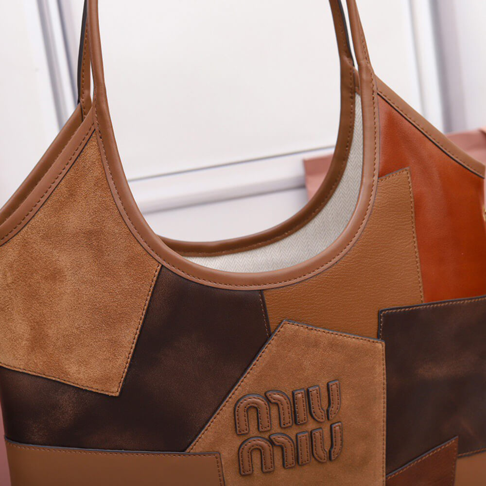 MIUMIU REGULAR IVY leather patchwork bag(HIGH-END GRADE) - Top Club