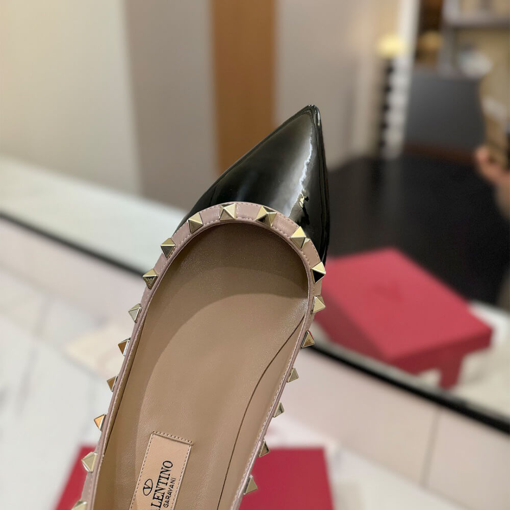 VALENTINO ROCKSTUD BALLET FLAT - Top Club