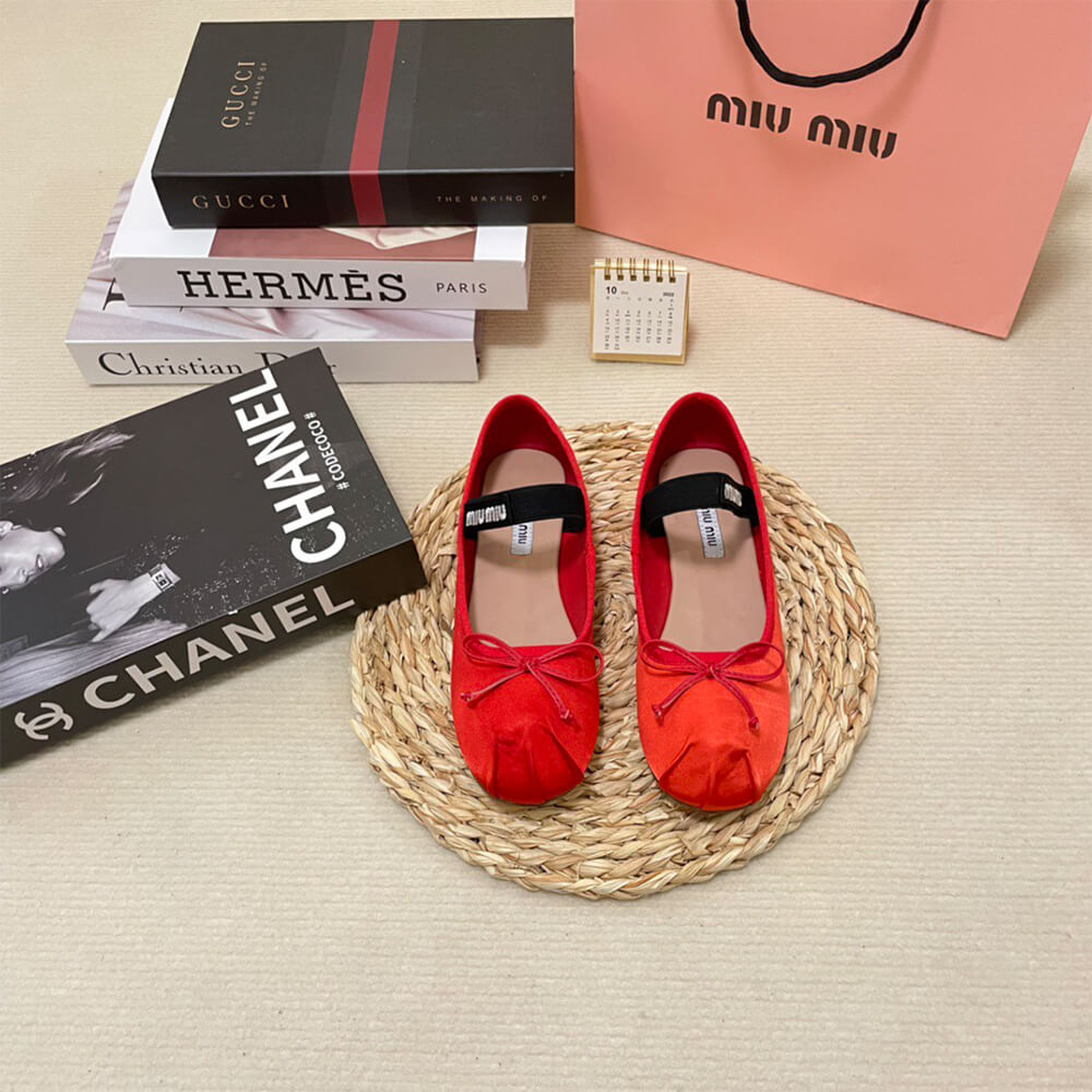 MiuMiu Satin ballerinas - Top Club