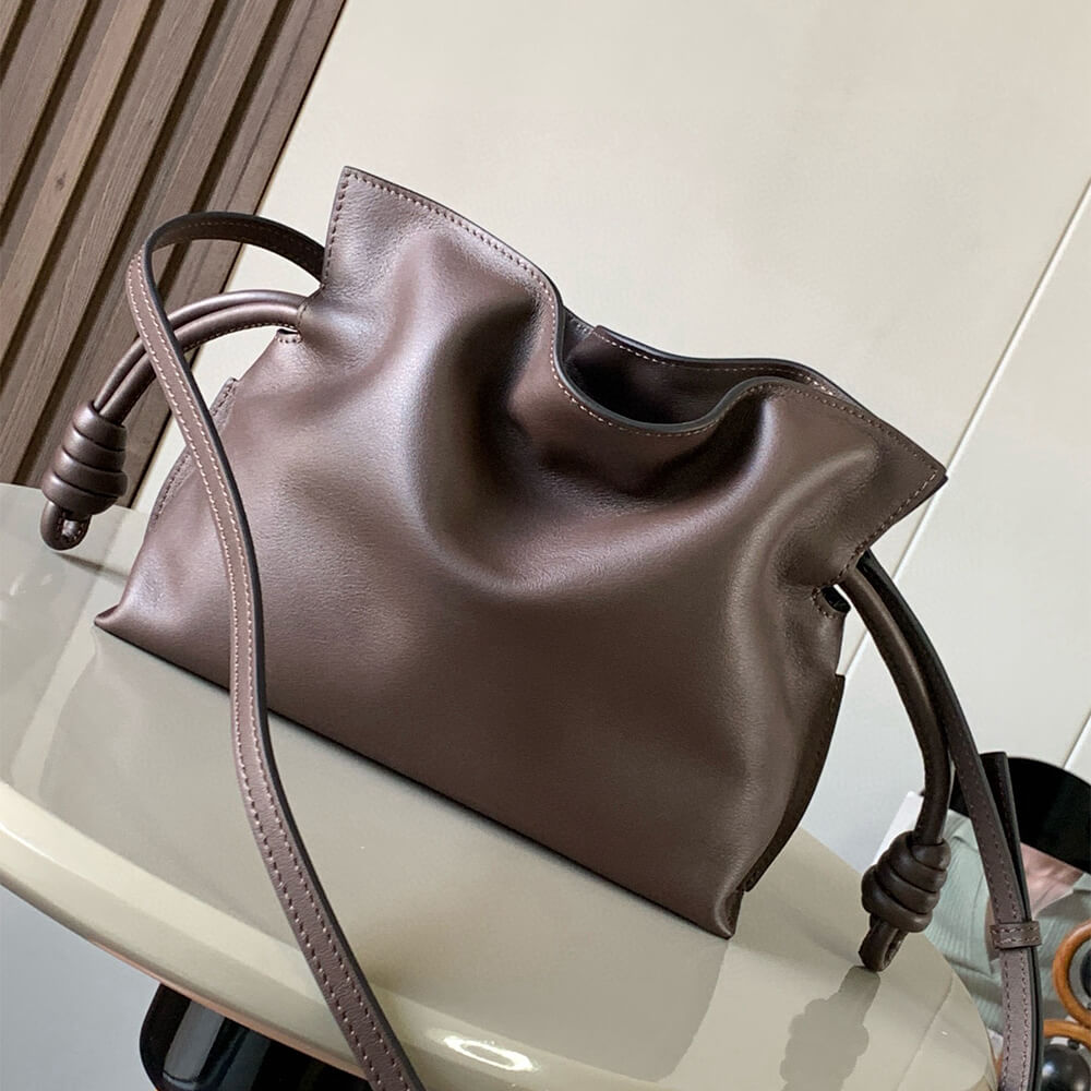 Loewe Mini Flamenco clutch in nappa calfskin(HIGH-END GRADE) - Top Club