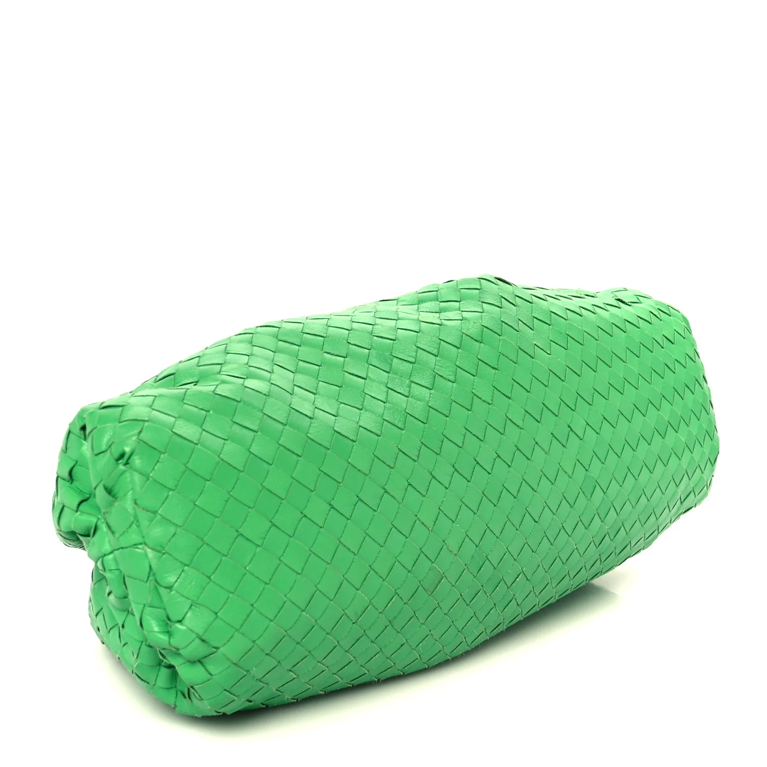 Nappa Maxi Intrecciato The Pouch Oversized Clutch Parakeet - Top Club