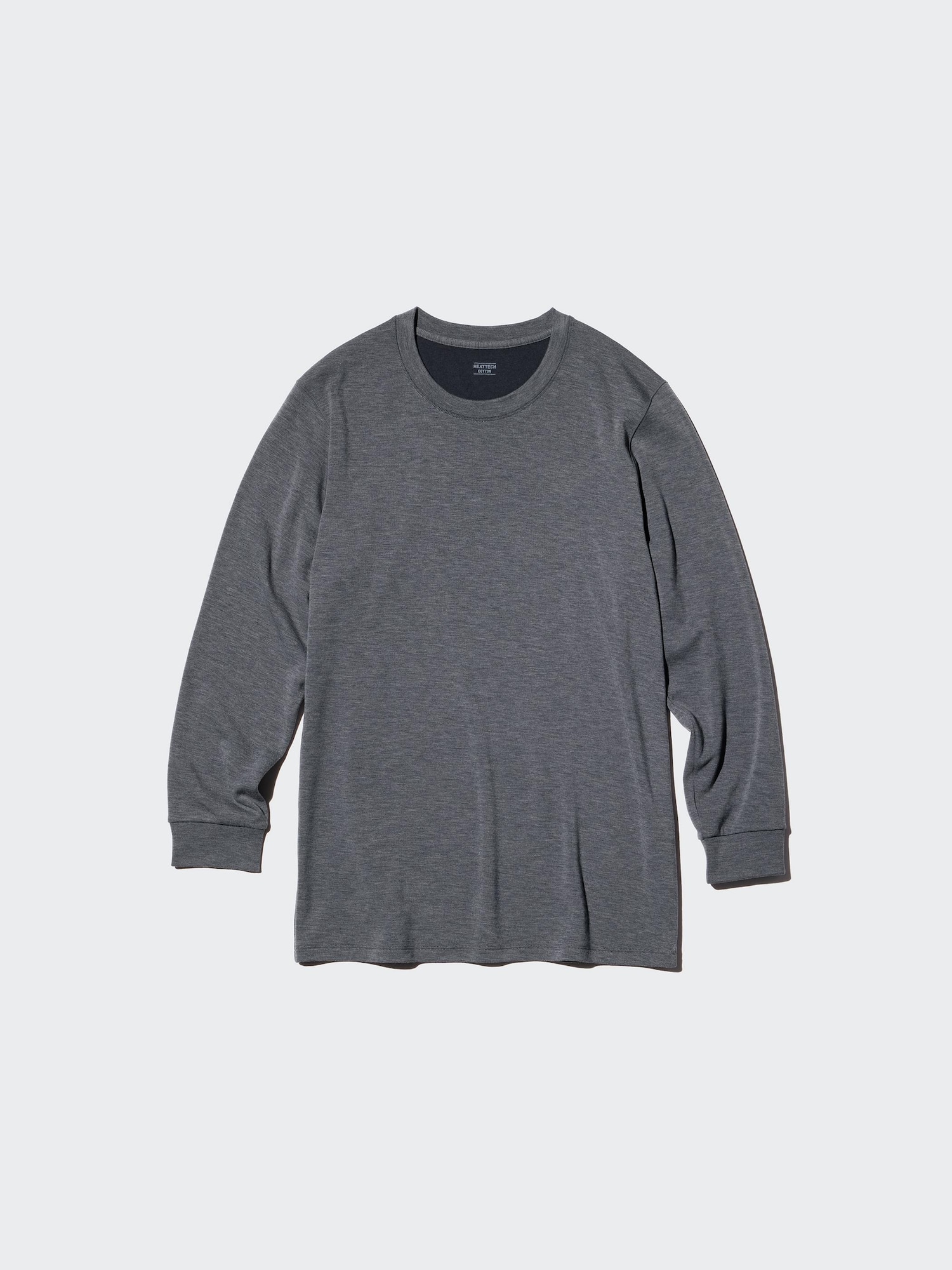 HEATTECH EXTRA WARM Cotton Crew Neck Long Sleeve T-Shirt