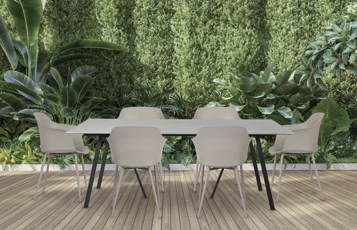 Tuintafel Zola Grijs