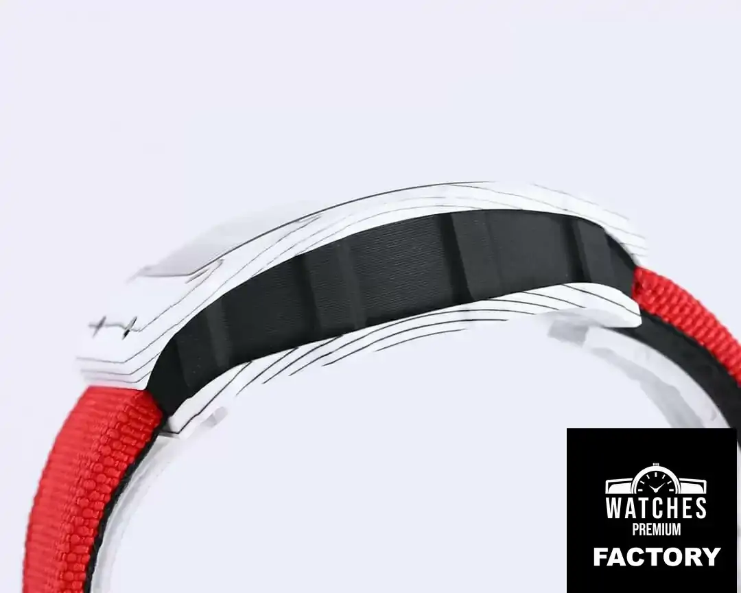 Richard Mille RM35-01 BBR Factory Red Fabric Strap