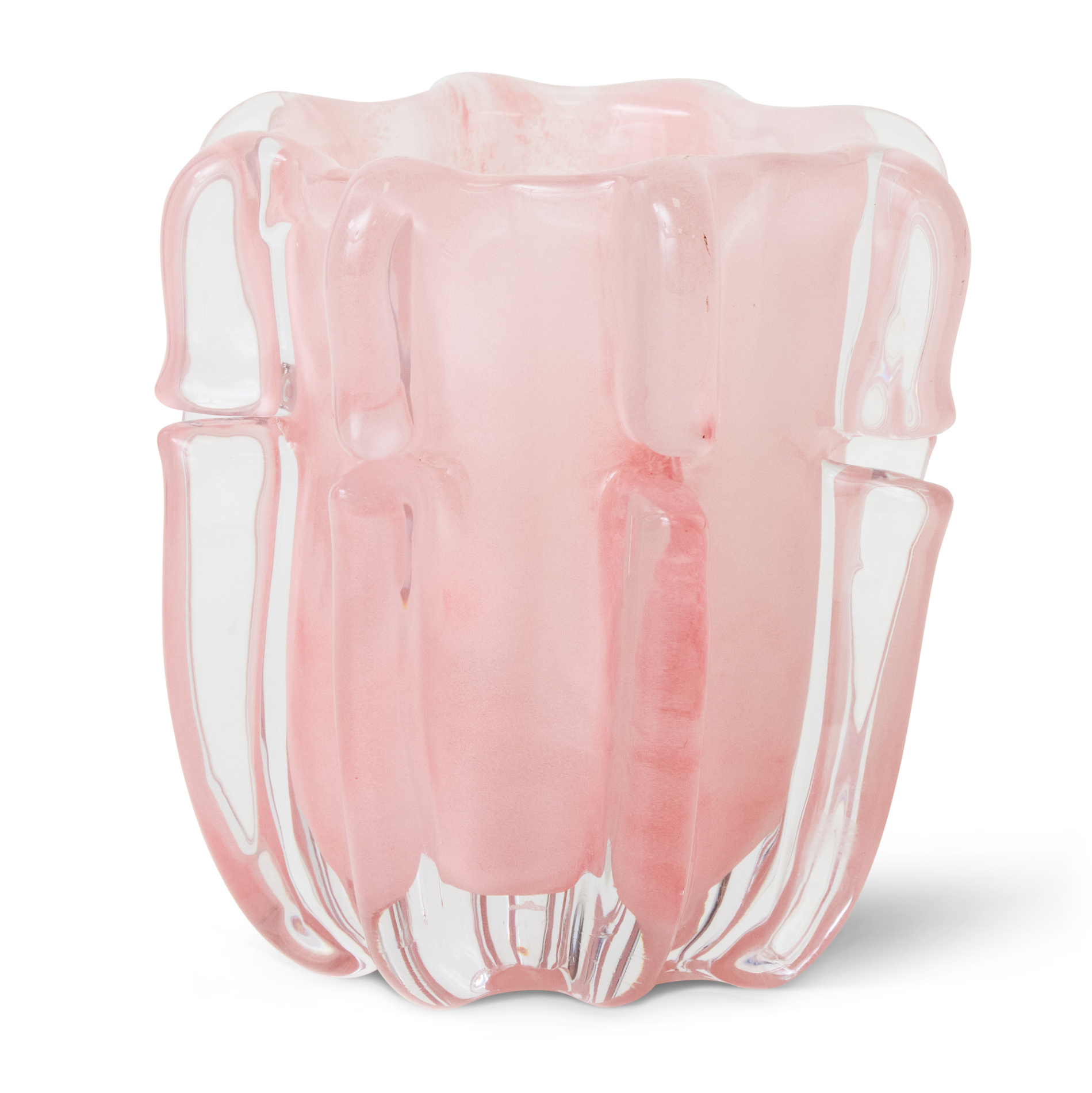 Waxinelichthouder Coralla soft pink