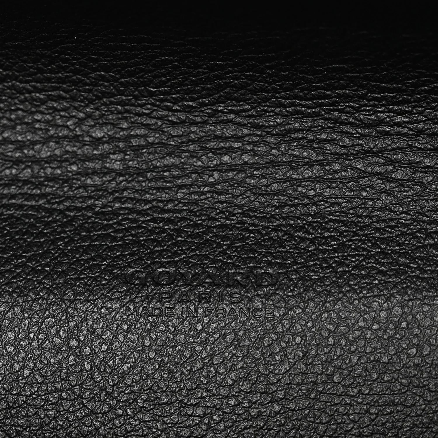 Goyardine Calfskin Chypre Wallet Pouch Black - Top Club