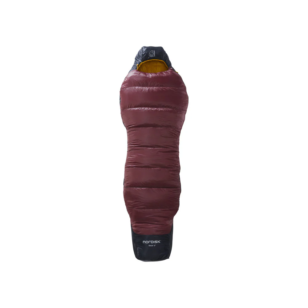 Nordisk Oscar -2o Curve M Maroon - Sleeping bag