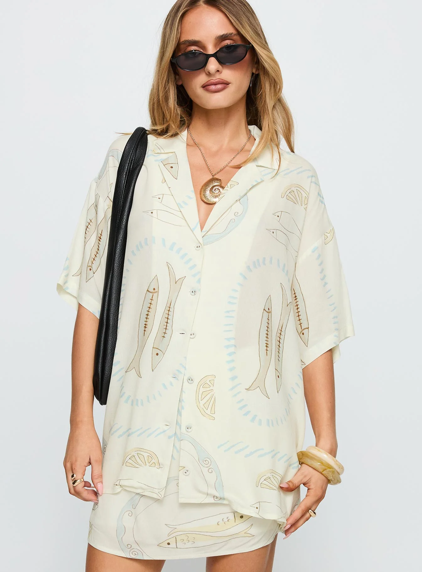 Caraliia Shirt Cream