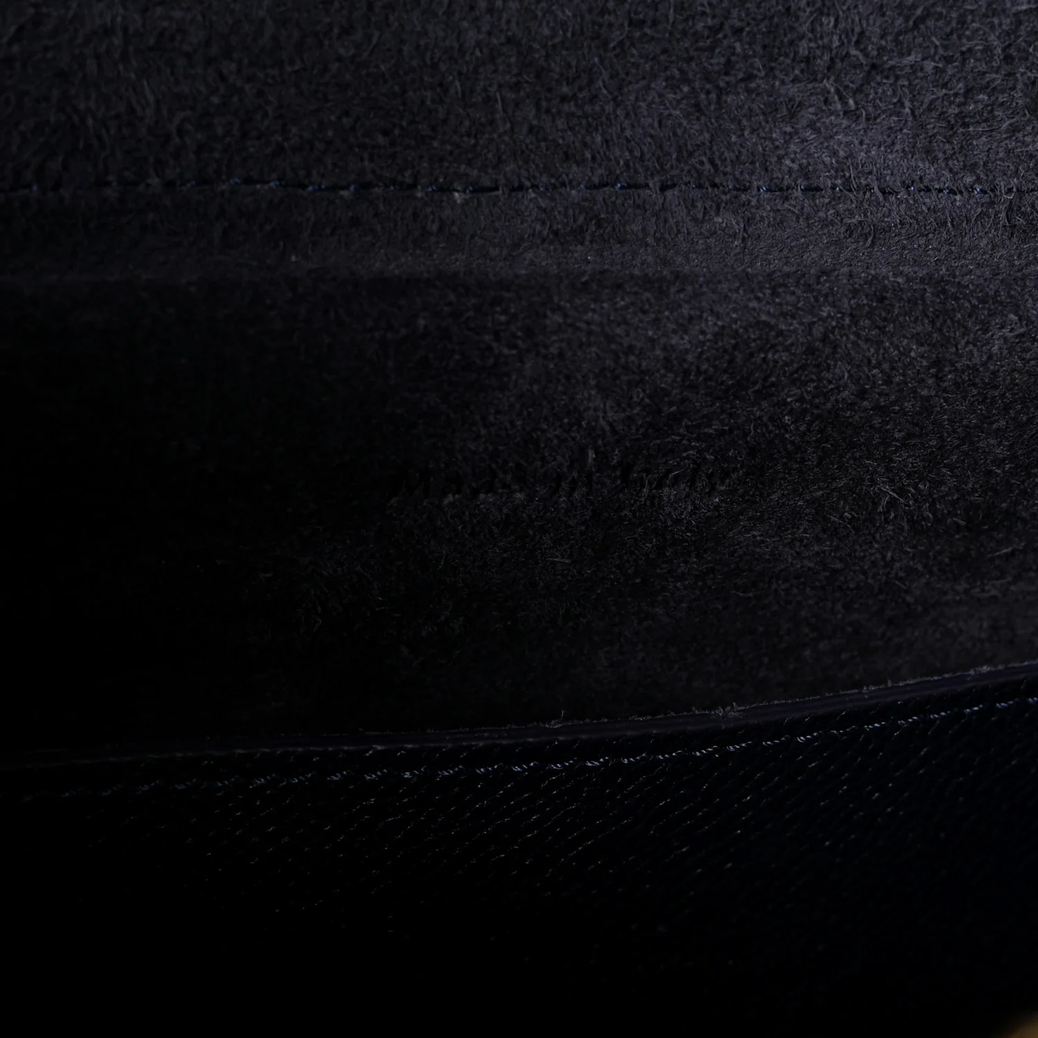 Grained Calfskin Micro Belt Bag Midnight - Top Club