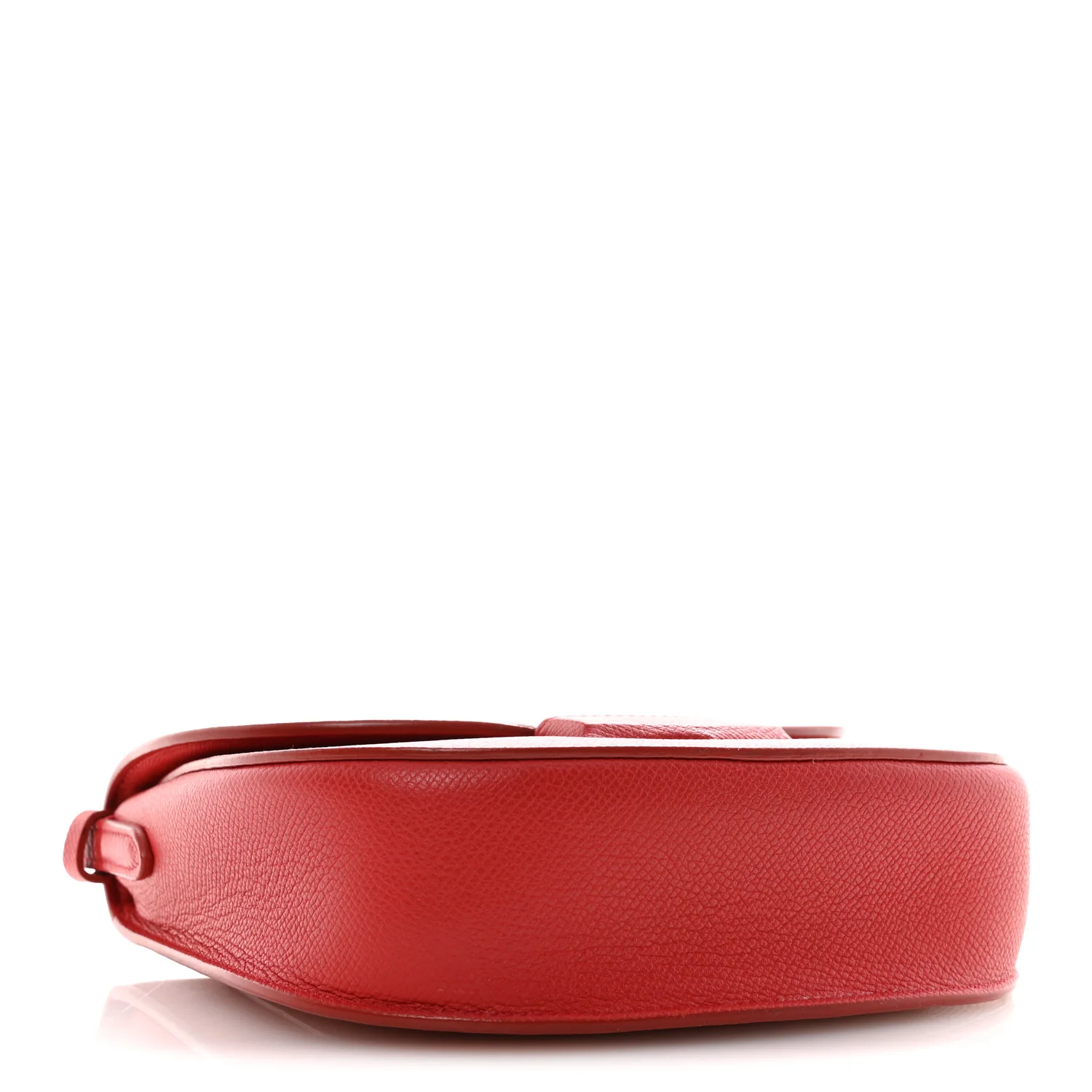 Grained Calfskin Small Trotteur Coquelicot - Top Club