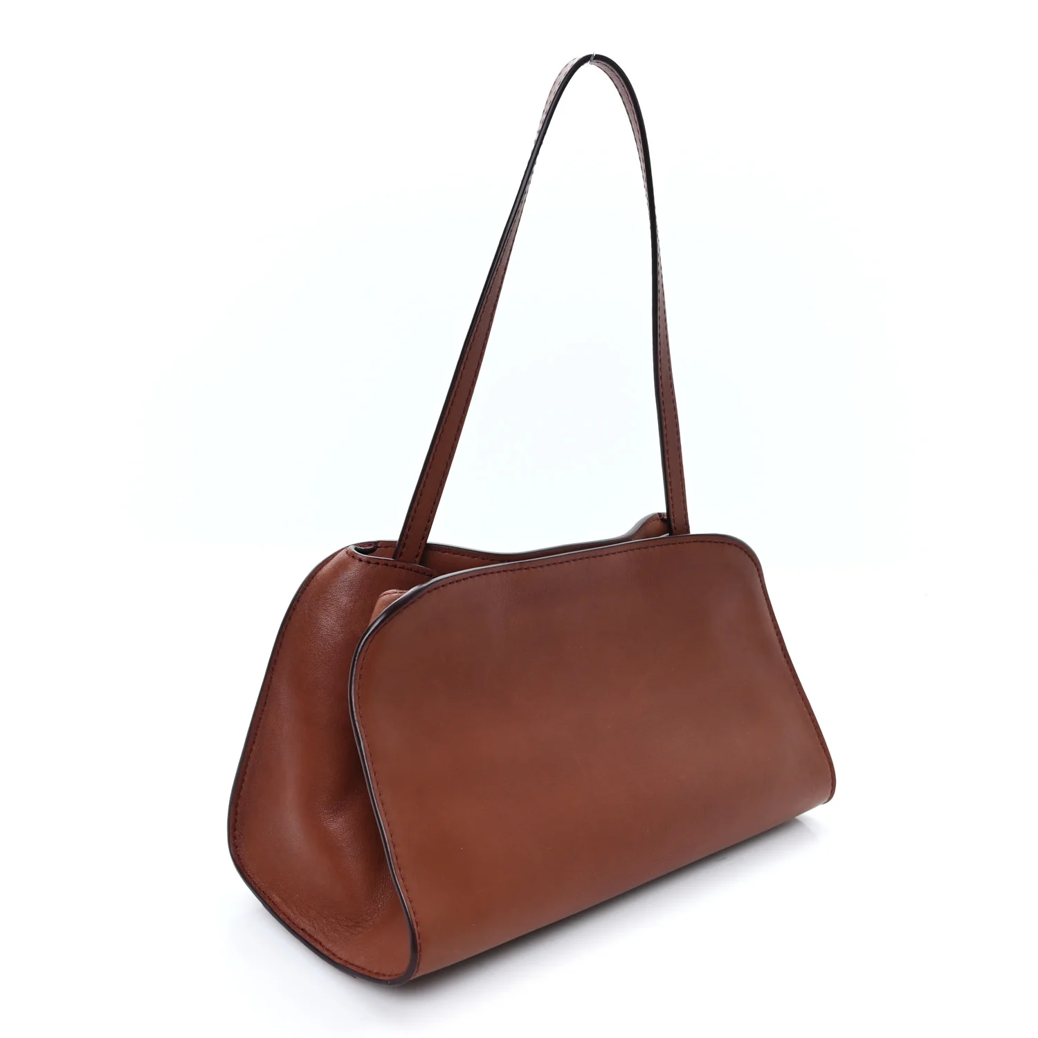 Smooth Calfskin Peggy Bag New Burgundy - Top Club