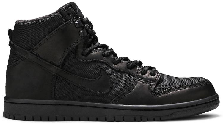 SB Zoom Dunk High Pro BOTA  Black  923110-001 - Sneaker Replica Workshop