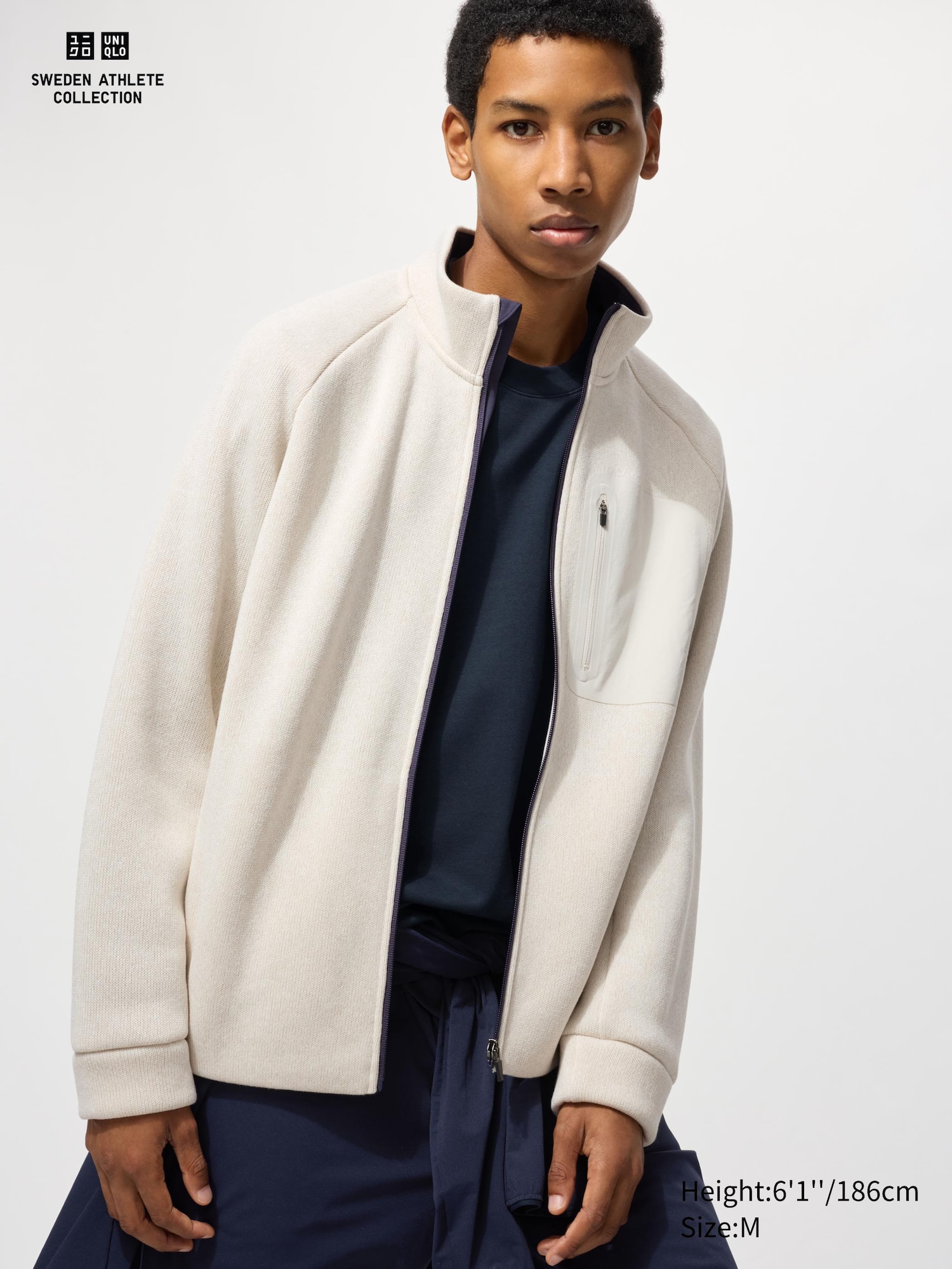 Knitted Fleece Full-Zip Jacket