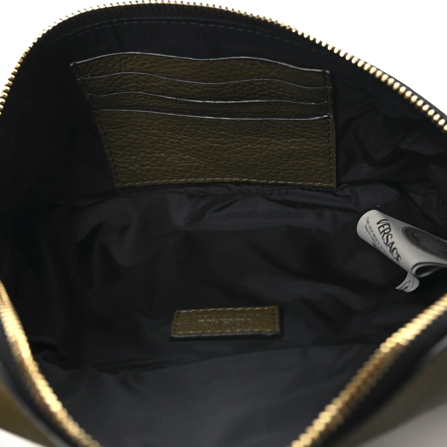 Grained Calfskin Vanitas Medea Belt Bag Khaki - Top Club