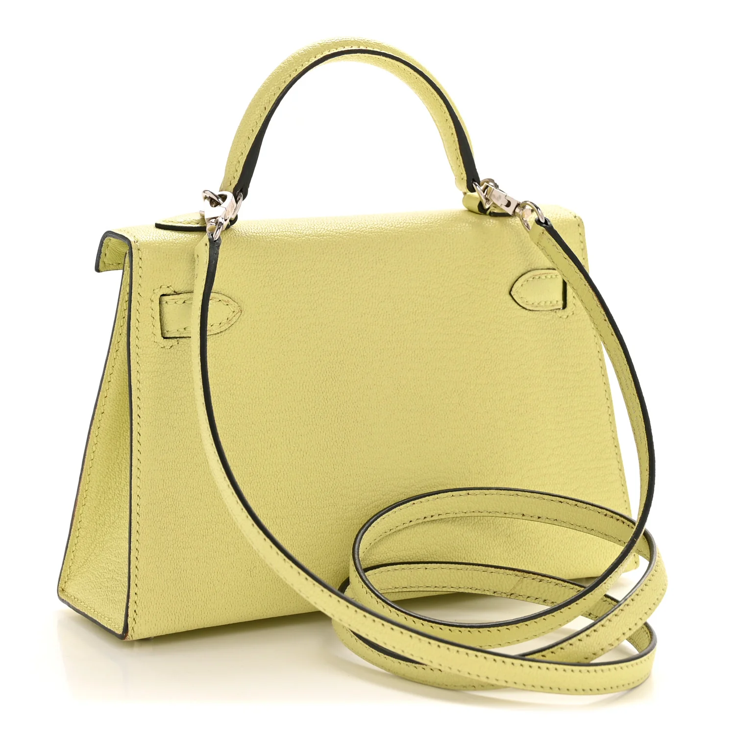 Chevre Mysore Mini Kelly Sellier 20 Jaune Bourgeon - Top Club