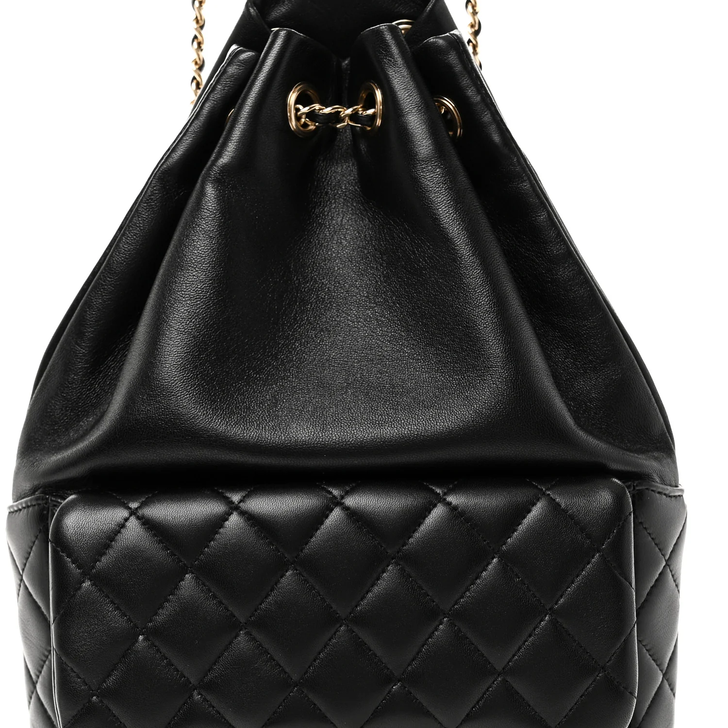 Lambskin Quilted Small In Seoul Backpack Black - Top Club