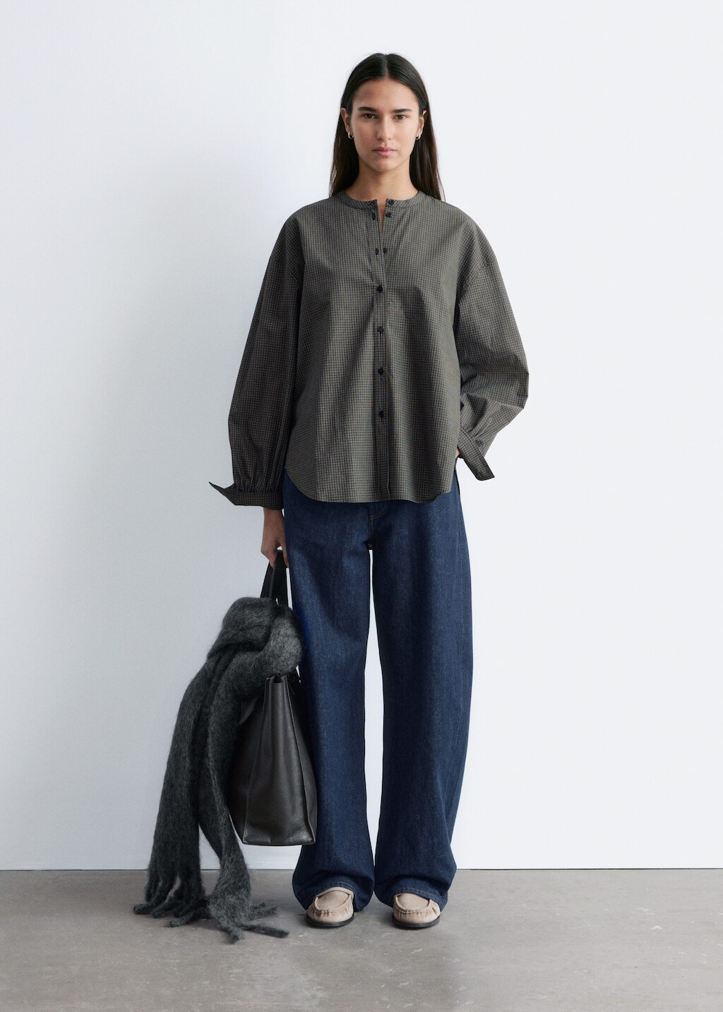 & Other Stories OVERSIZED COTTON SHIRT